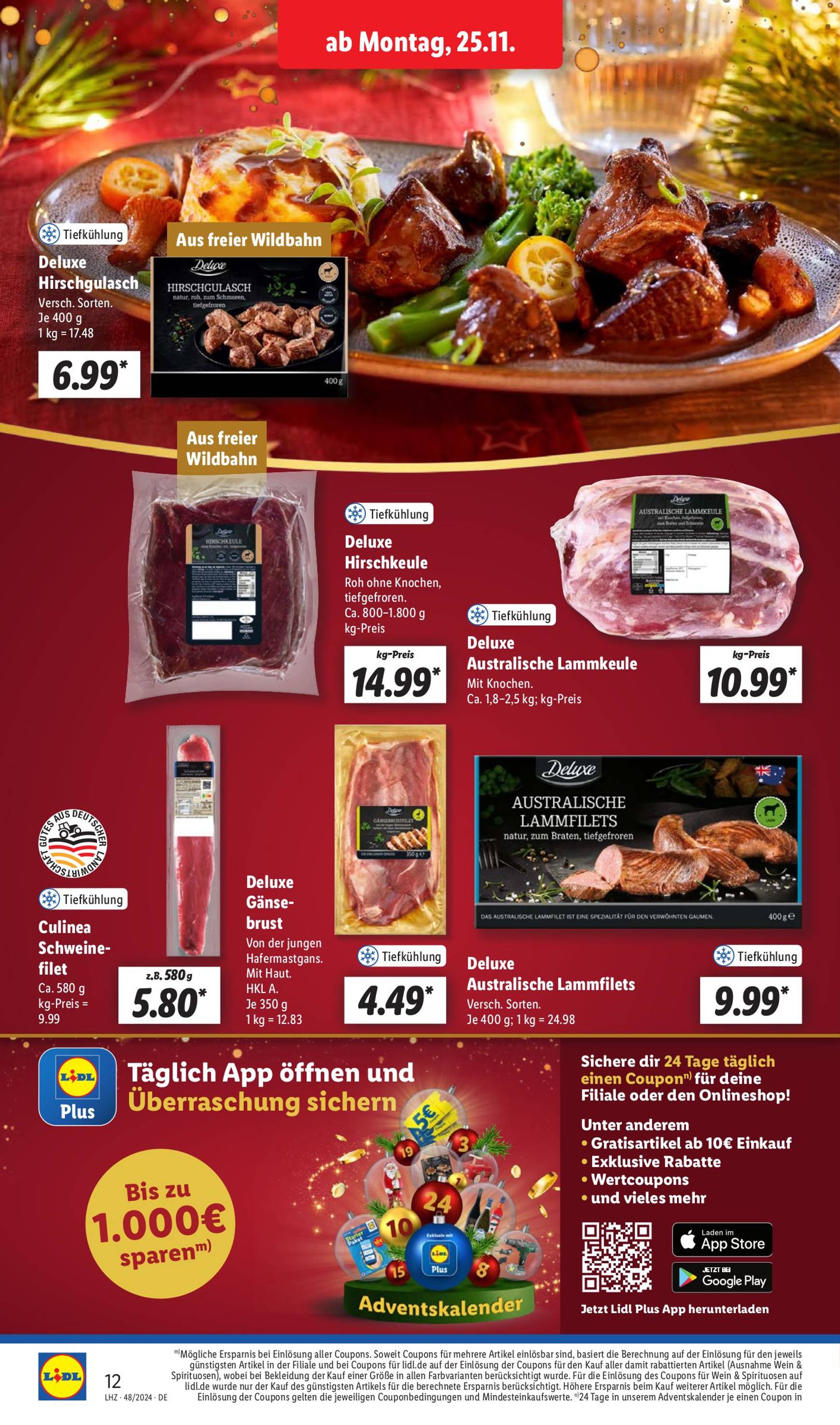 Lidl-Prospekt gültig von 25.11. bis 30.11. 16