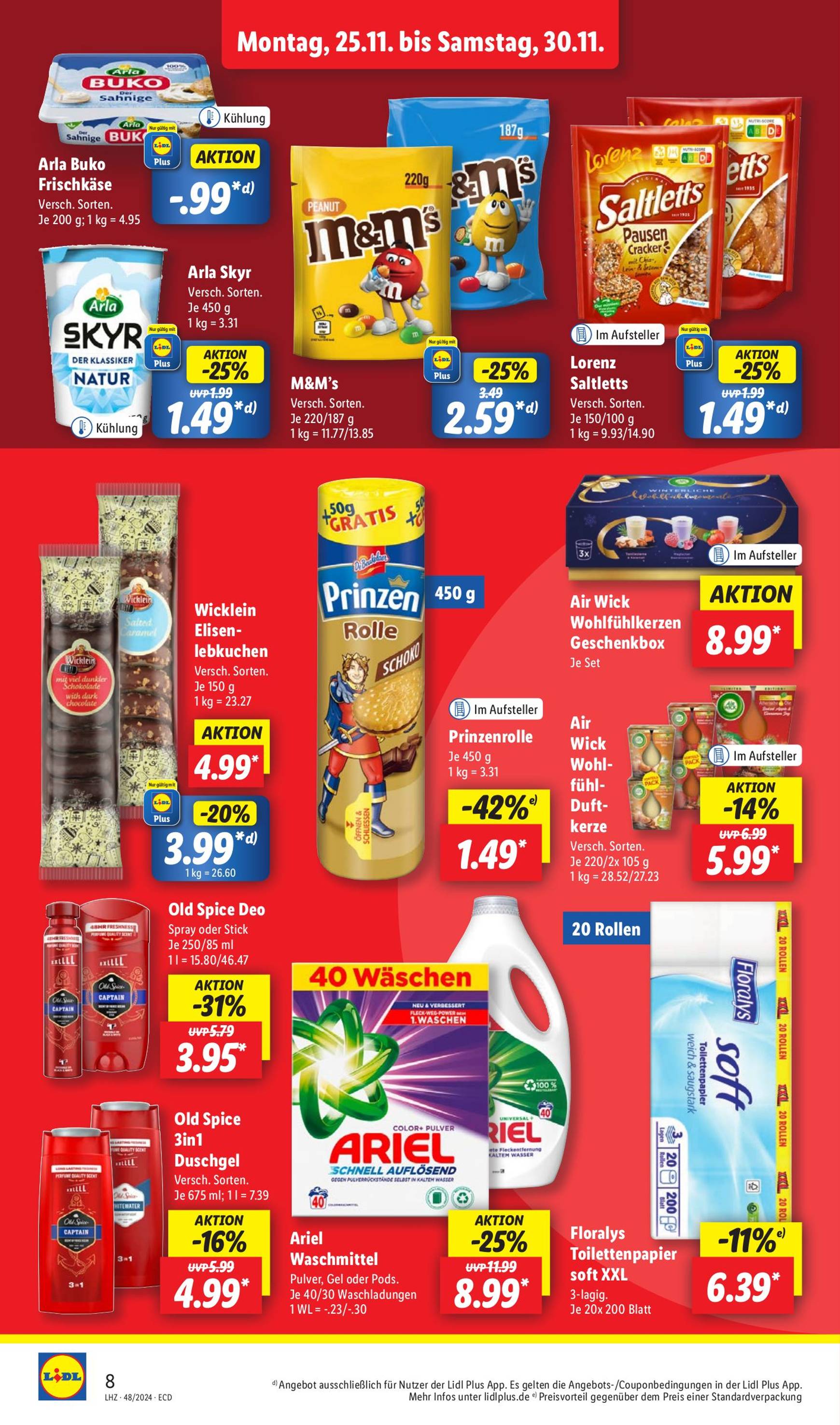 Lidl-Prospekt gültig von 25.11. bis 30.11. 12