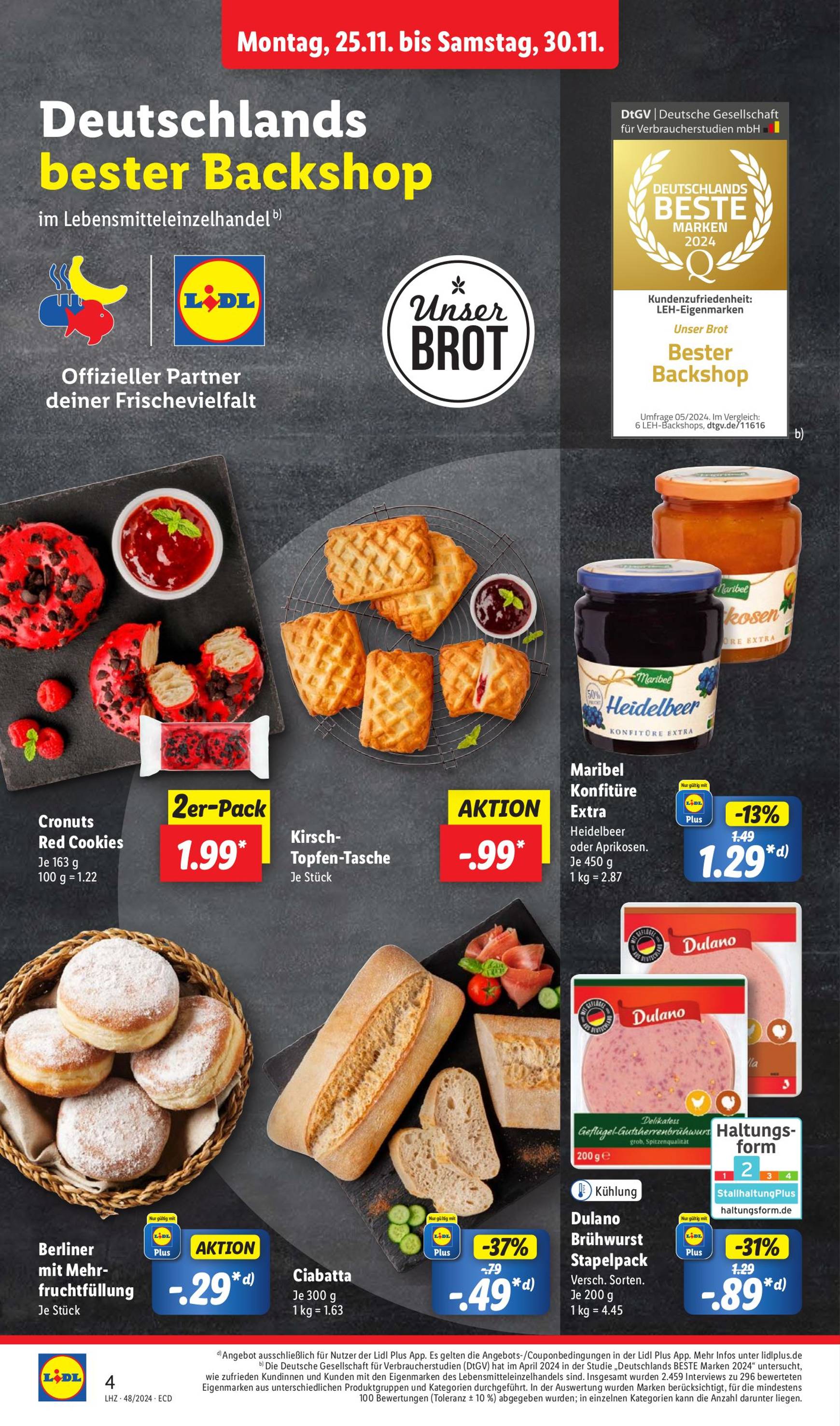 Lidl-Prospekt gültig von 25.11. bis 30.11. 4