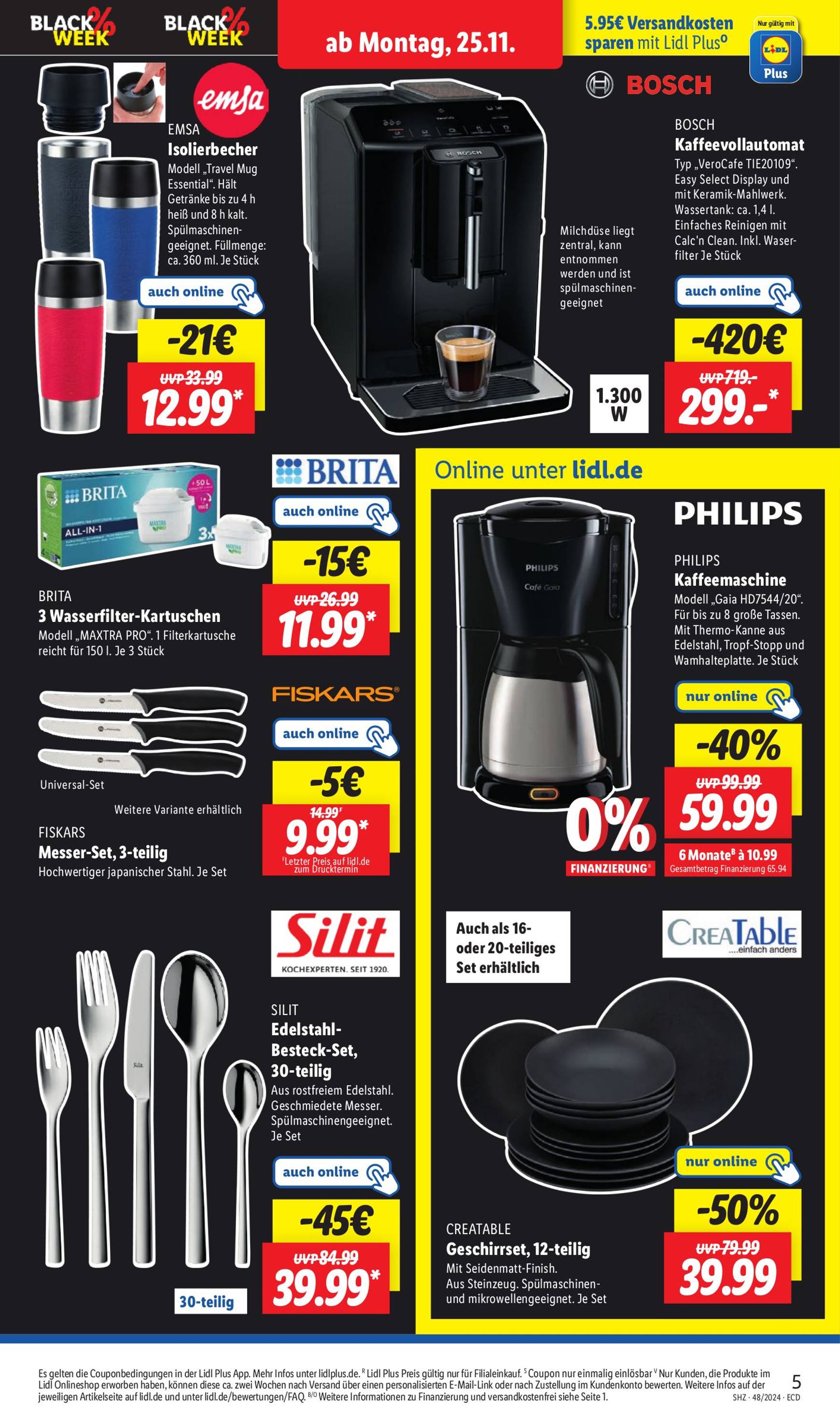 Lidl - Black Friday-Prospekt gültig von 25.11. bis 30.11. 5