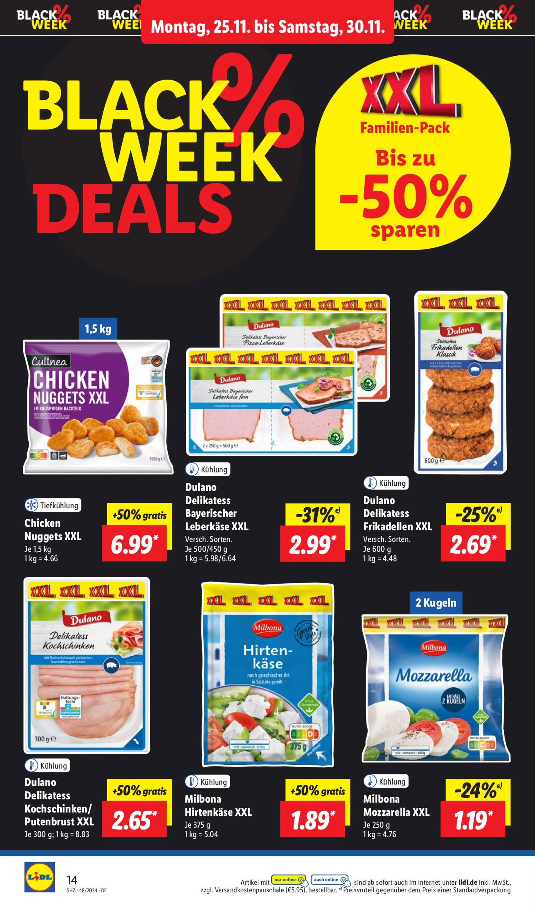 Lidl - Black Friday-Prospekt gültig von 25.11. bis 30.11. 14