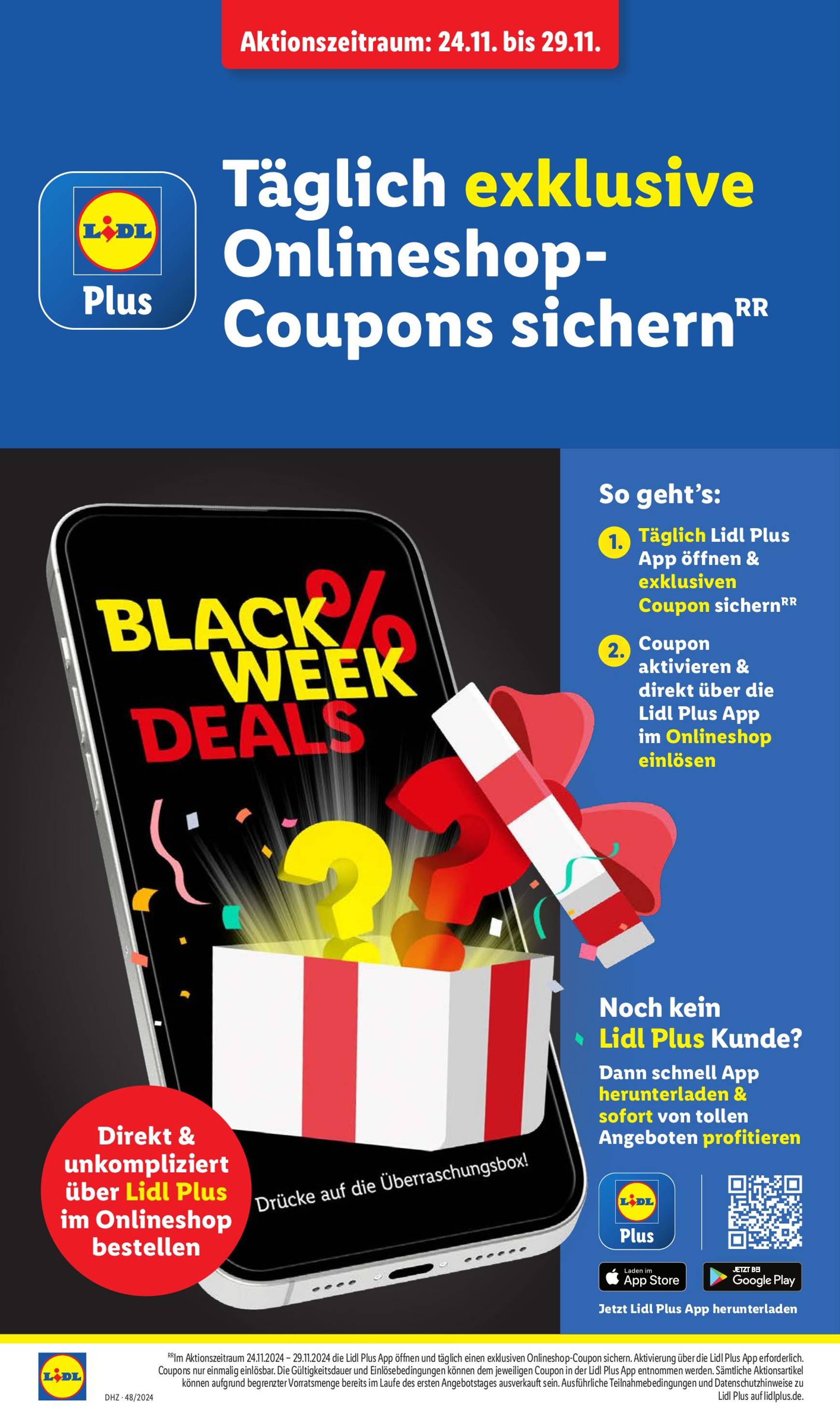 Lidl - Black Friday-Prospekt gültig von 25.11. bis 30.11. 16