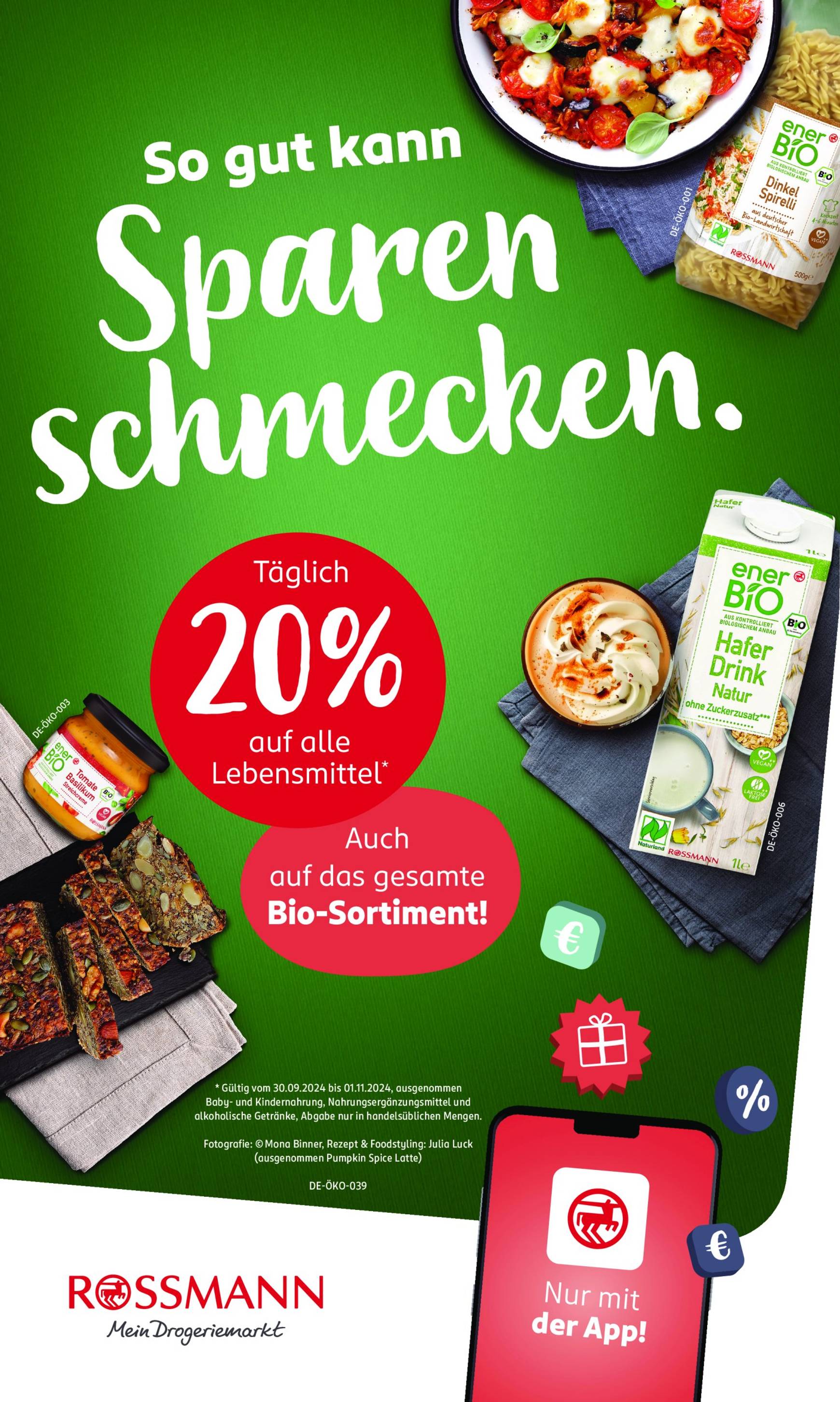 ROSSMANN-Prospekt gültig von 30.09. bis 01.11.