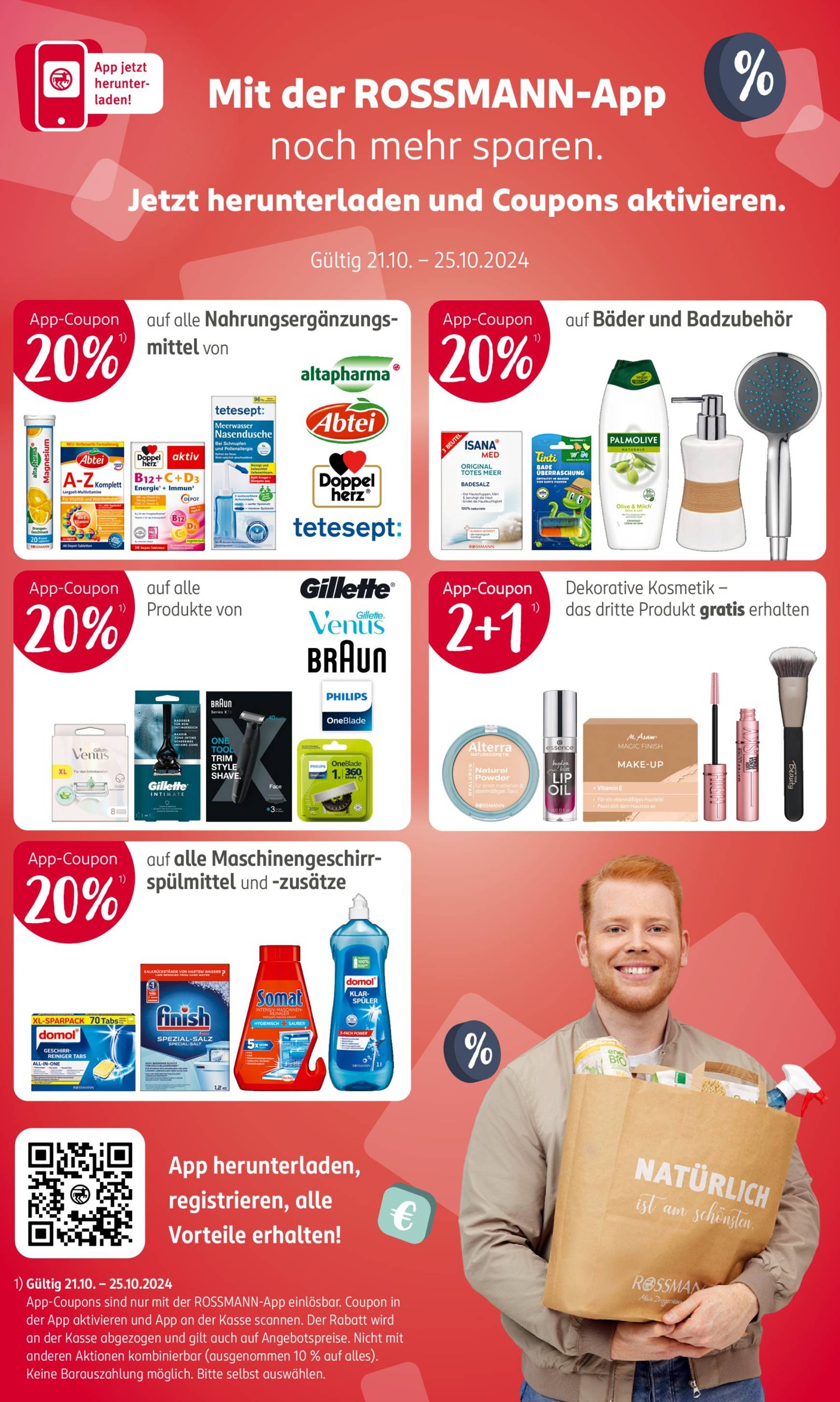 ROSSMANN-Prospekt gültig von 21.10. bis 25.10. 17