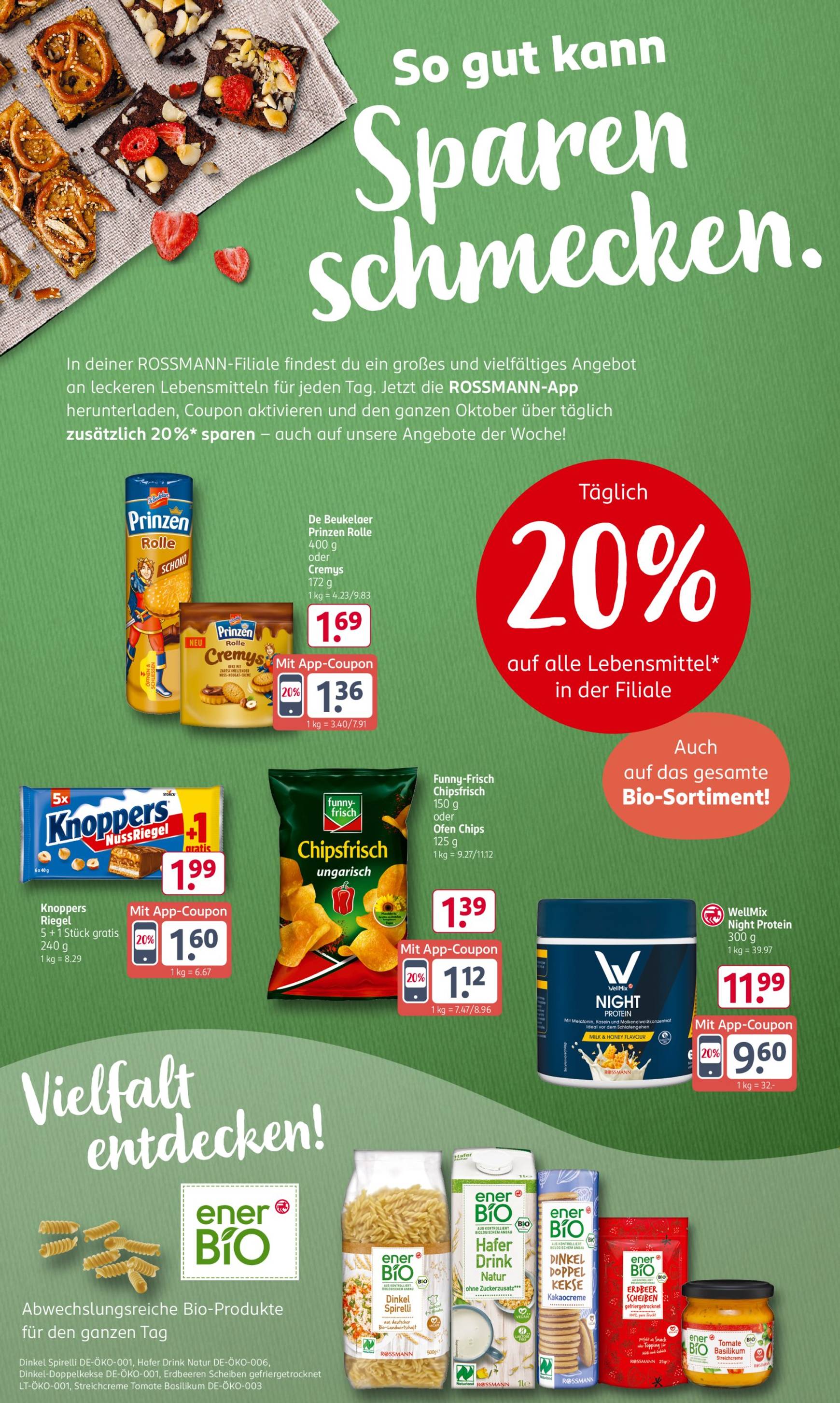 ROSSMANN-Prospekt gültig von 21.10. bis 25.10. 12