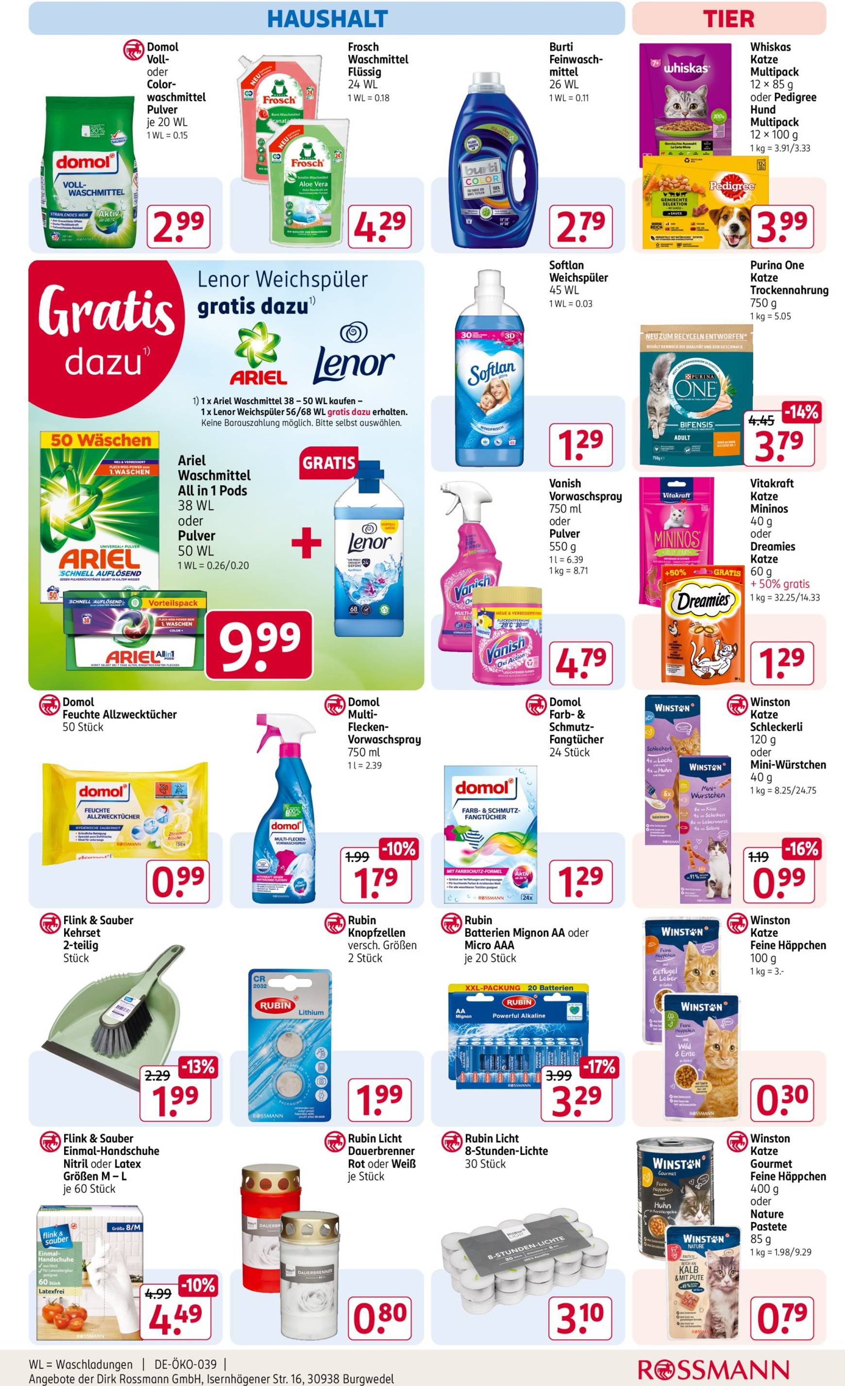 ROSSMANN-Prospekt gültig von 21.10. bis 25.10. 15