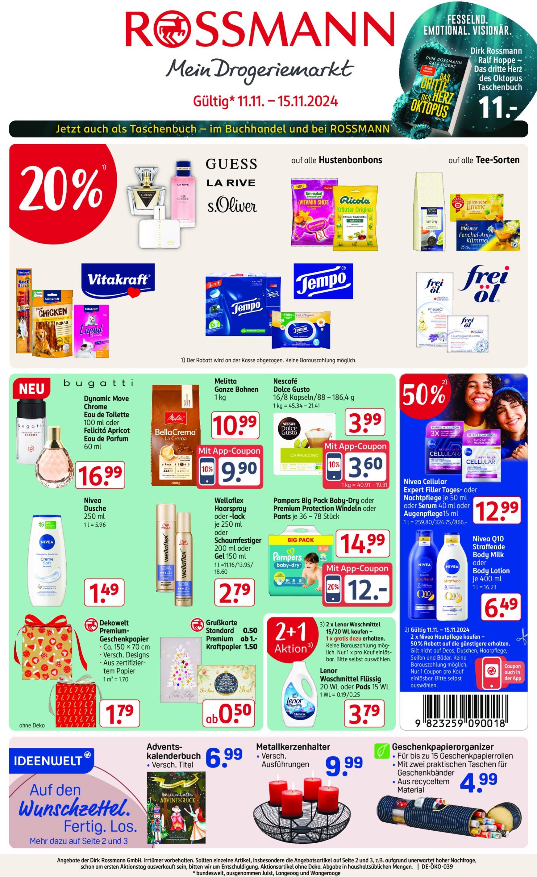 ROSSMANN-Prospekt gültig von 11.11. bis 15.11.