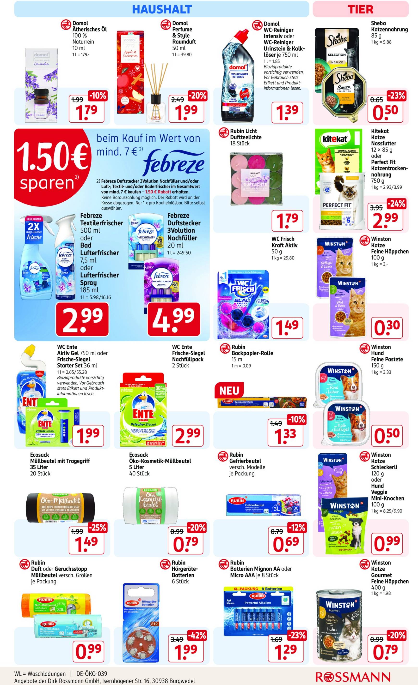 ROSSMANN-Prospekt gültig von 11.11. bis 15.11. 15