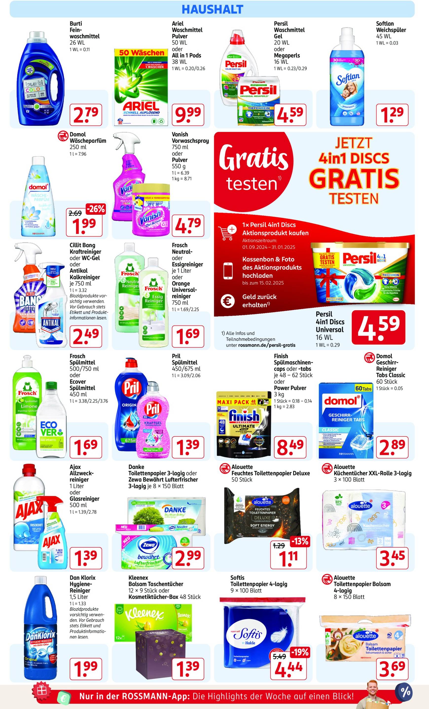 ROSSMANN-Prospekt gültig von 11.11. bis 15.11. 14