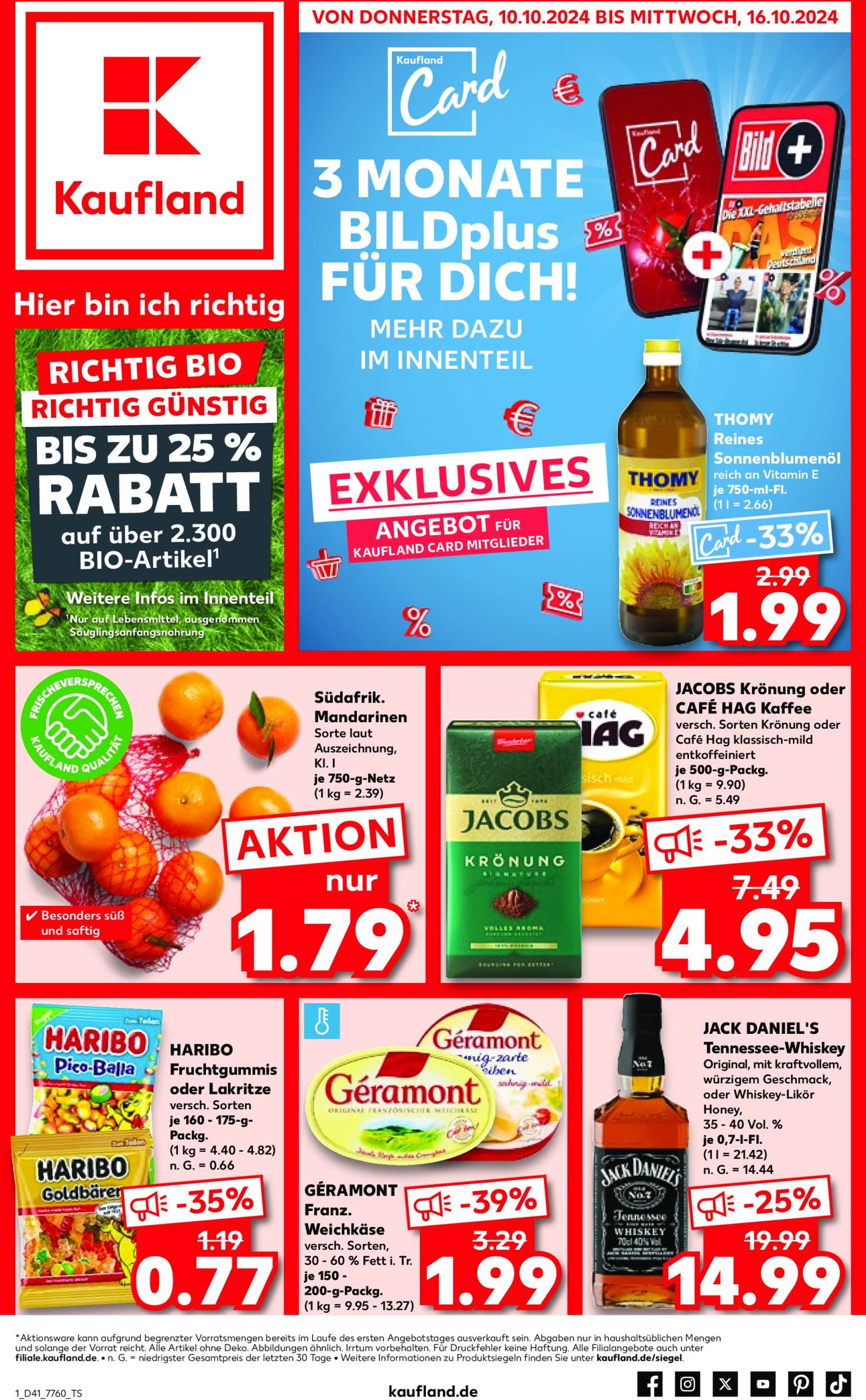 Kaufland-Prospekt gültig von 10.10. bis 16.10.