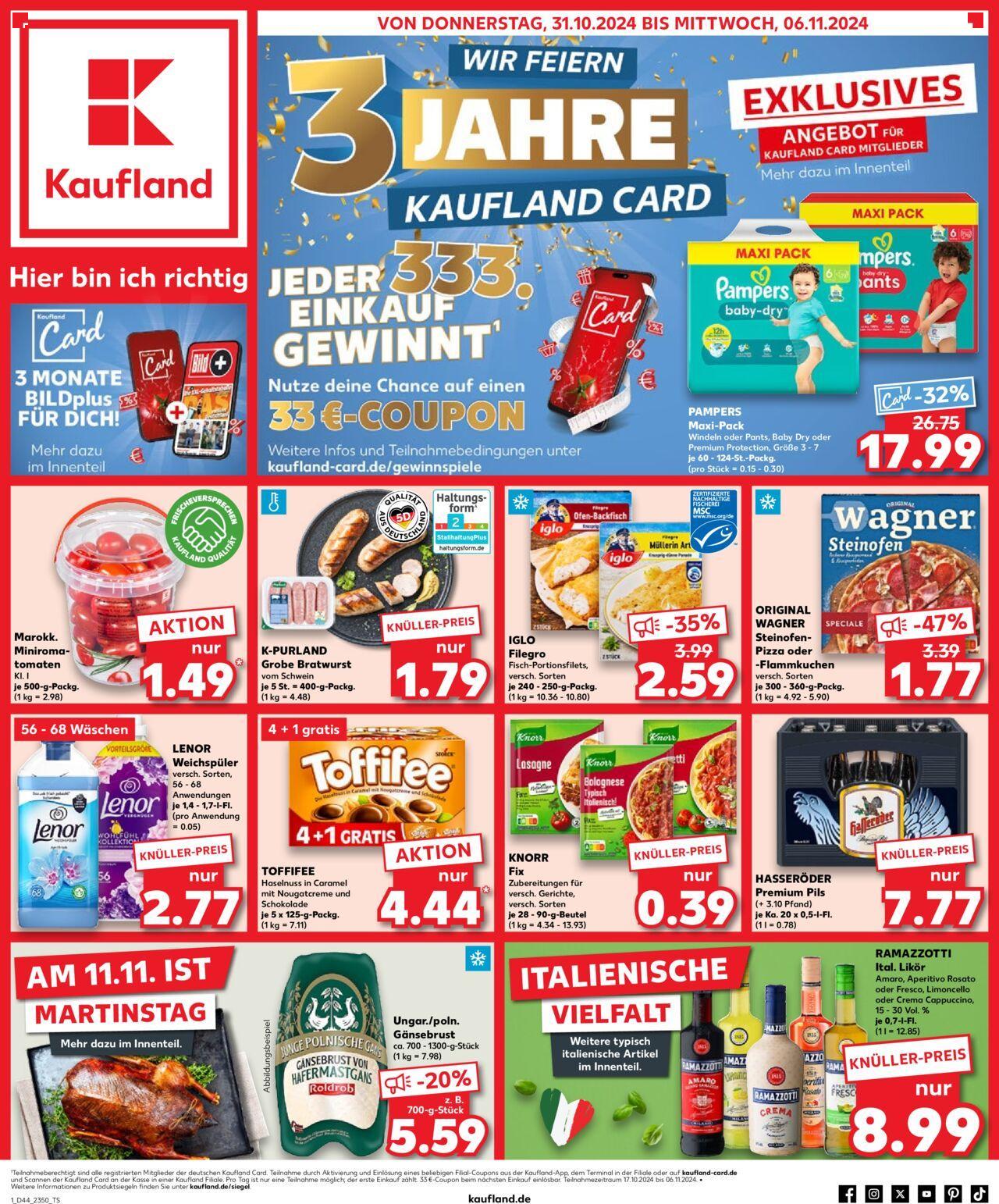 Kaufland - Saarland 31.10.2024 - 06.11.2024