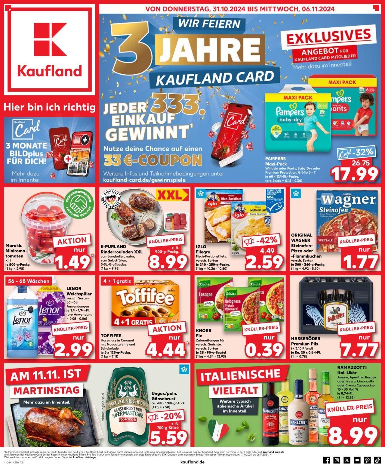 Kaufland - Bayern 31.10.2024 - 06.11.2024