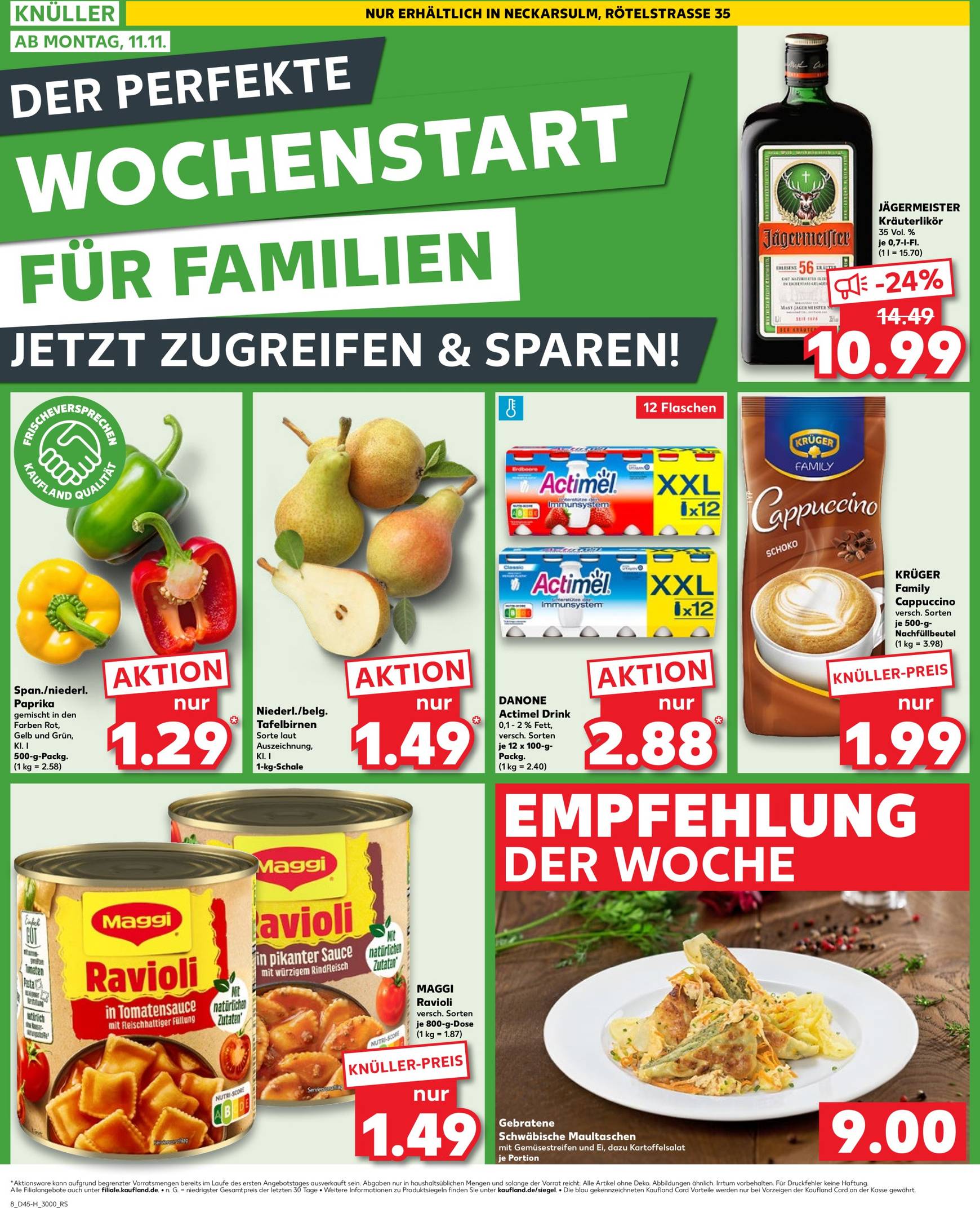 Kaufland - Neckarsulm-Prospekt gültig von 07.11. bis 13.11. 8