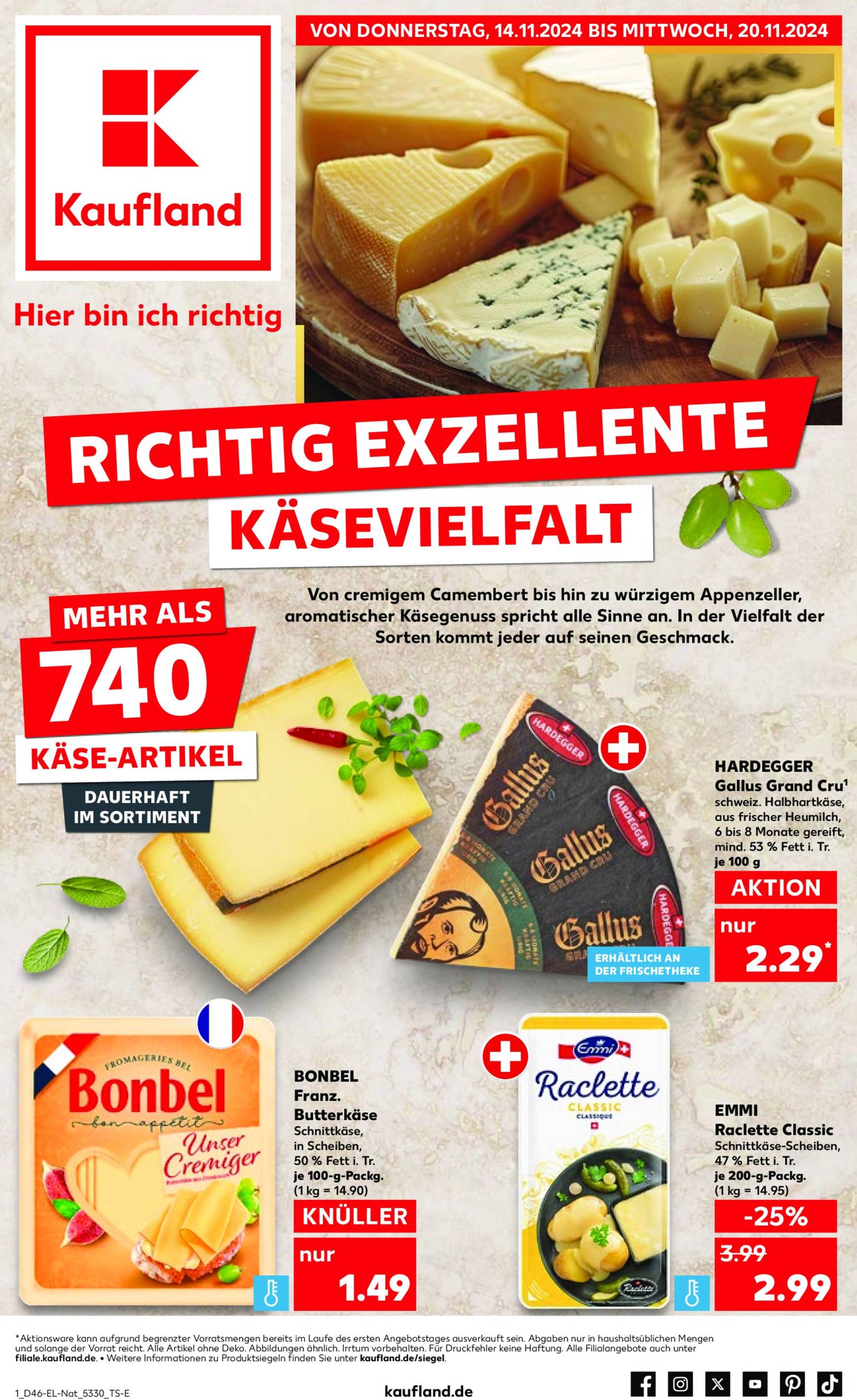 Kaufland-Prospekt gültig von 14.11. bis 20.11.