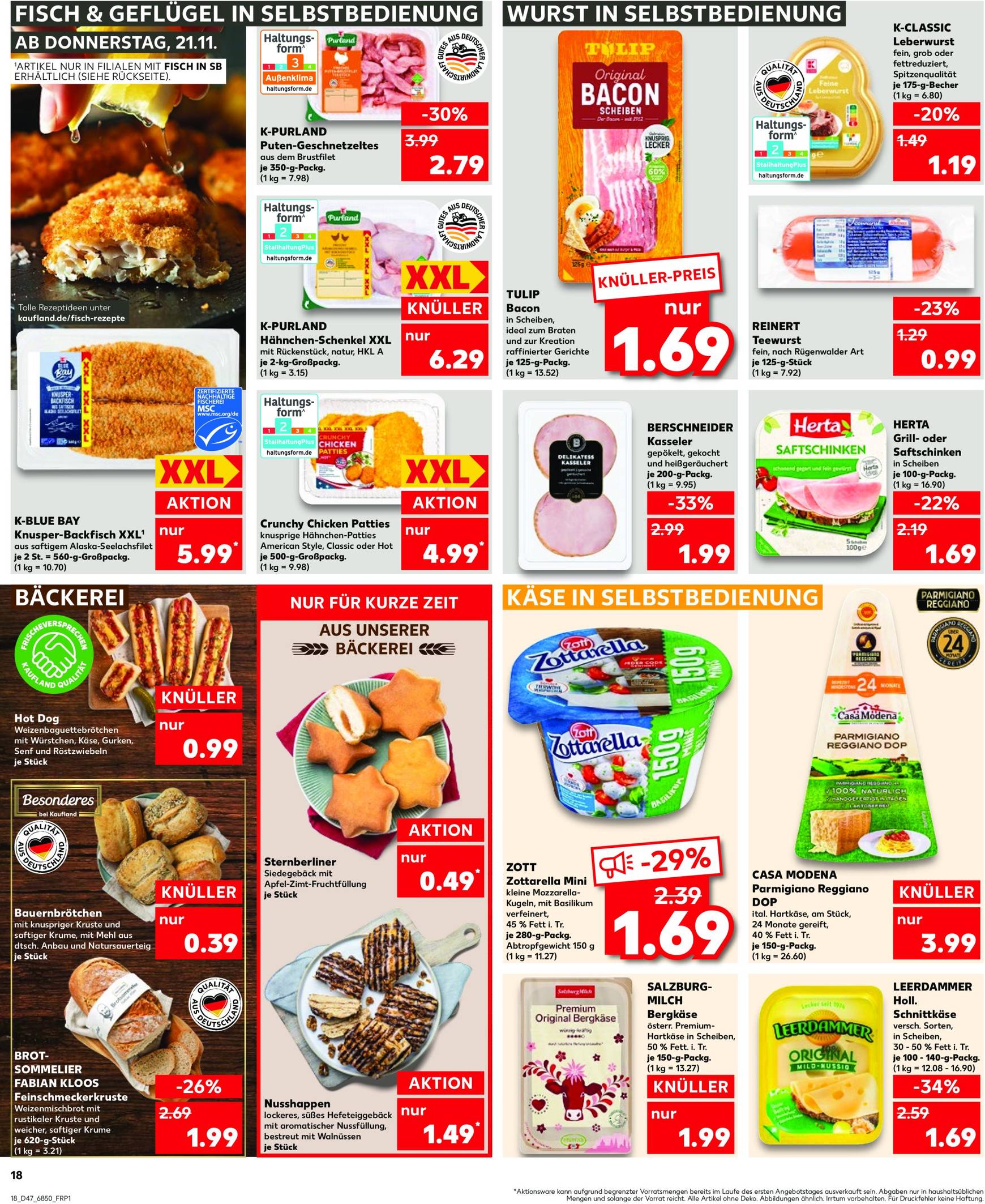 Kaufland - Black Friday-Prospekt gültig von 21.11. bis 27.11. 18