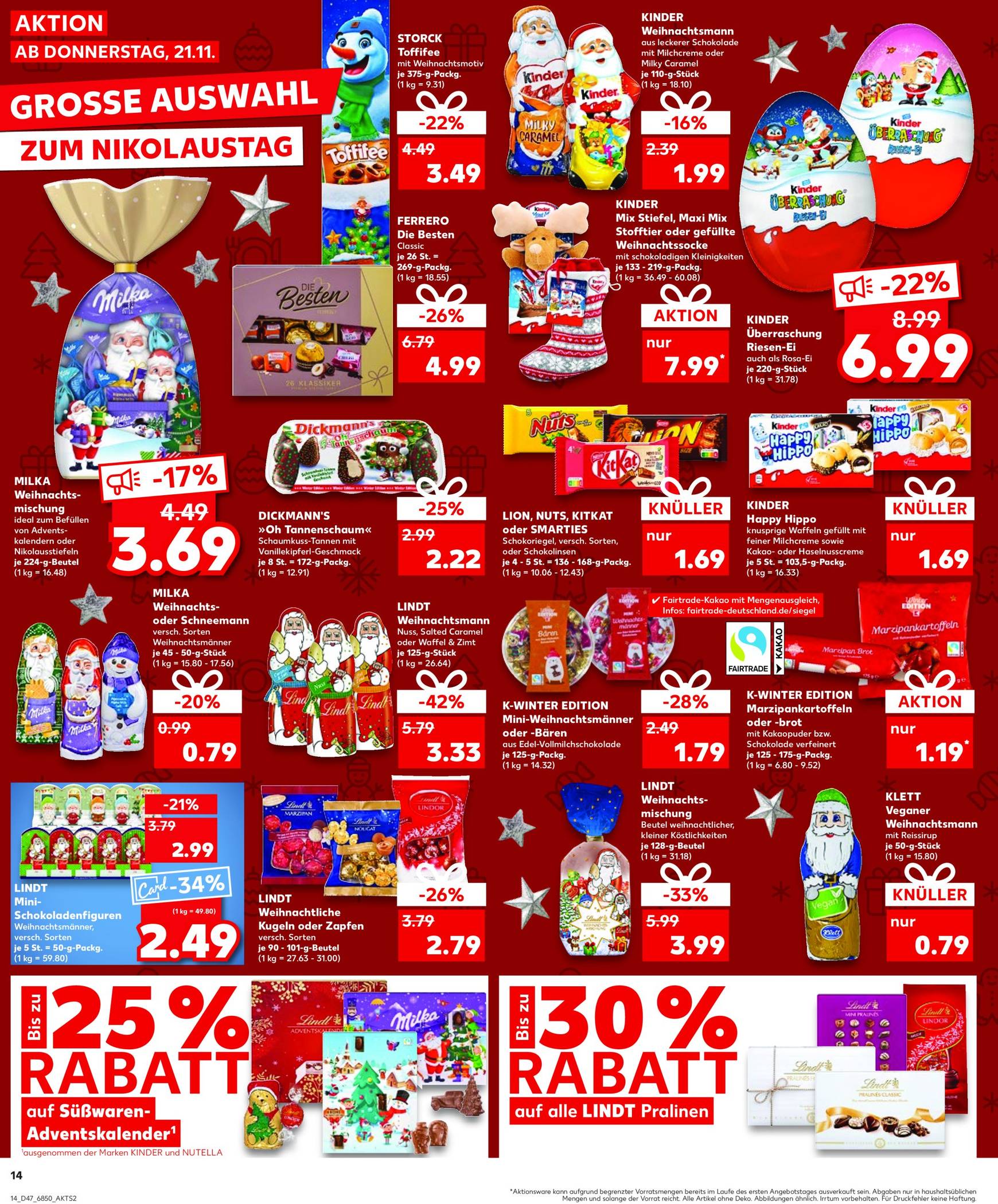 Kaufland - Black Friday-Prospekt gültig von 21.11. bis 27.11. 14