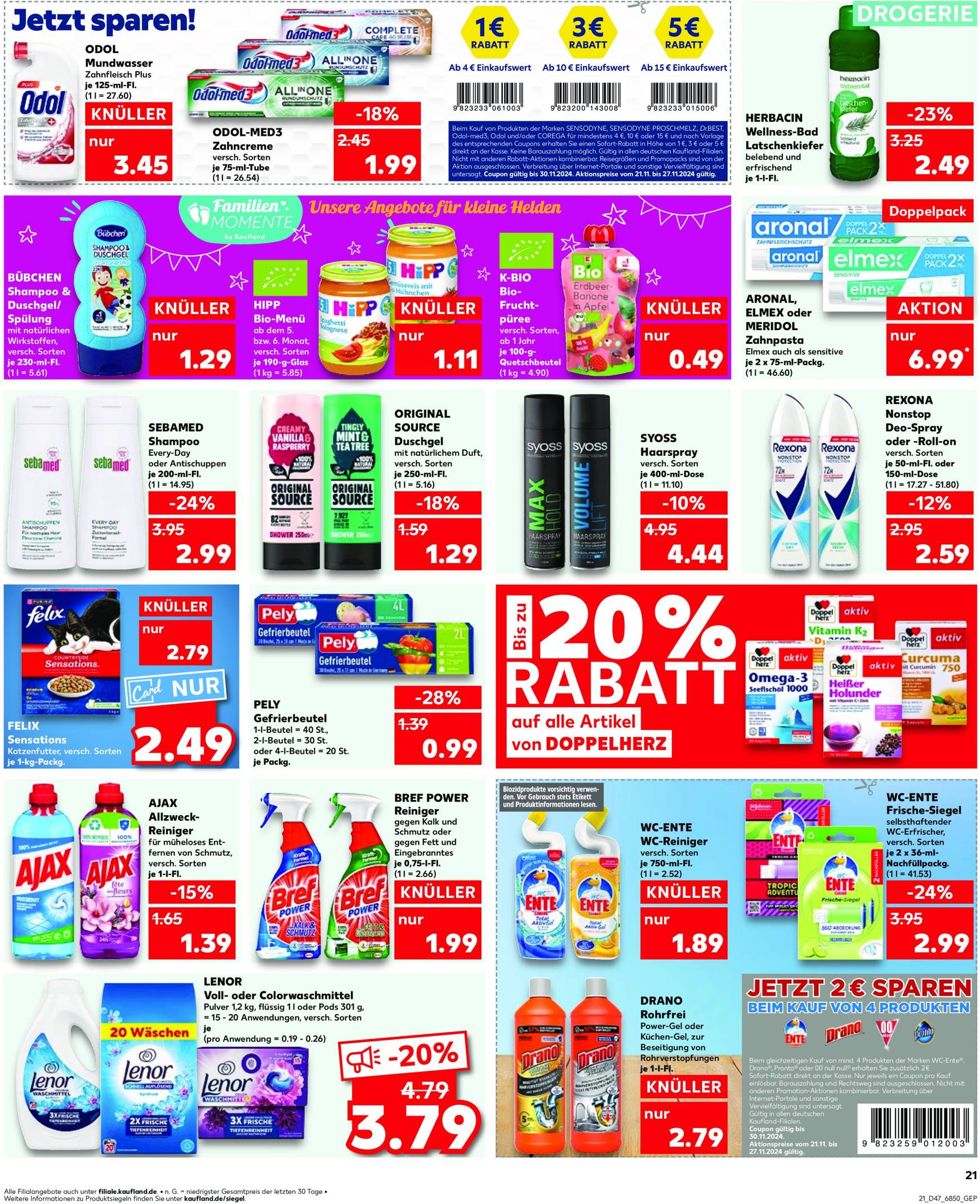 Kaufland - Black Friday-Prospekt gültig von 21.11. bis 27.11. 21