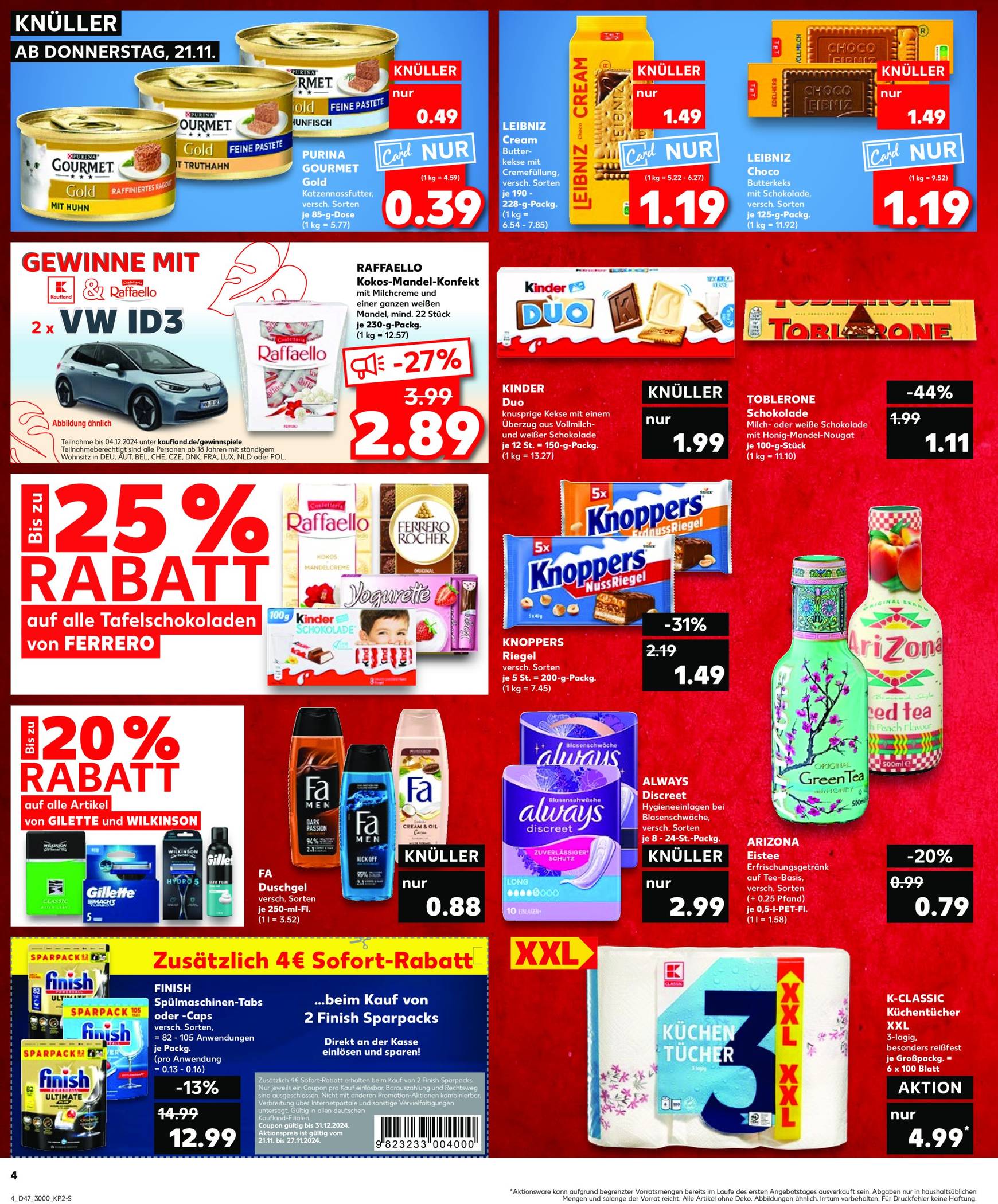 Kaufland - Black Friday-Prospekt gültig von 21.11. bis 27.11. 4