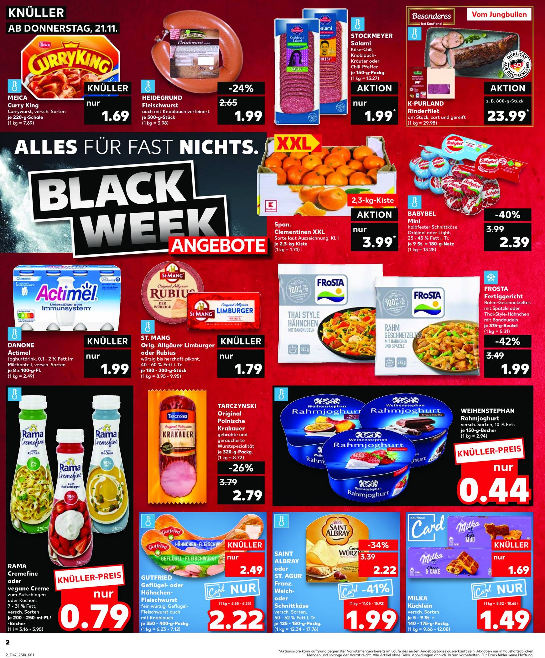 Kaufland - Black Friday-Prospekt gültig von 21.11. bis 27.11. 2