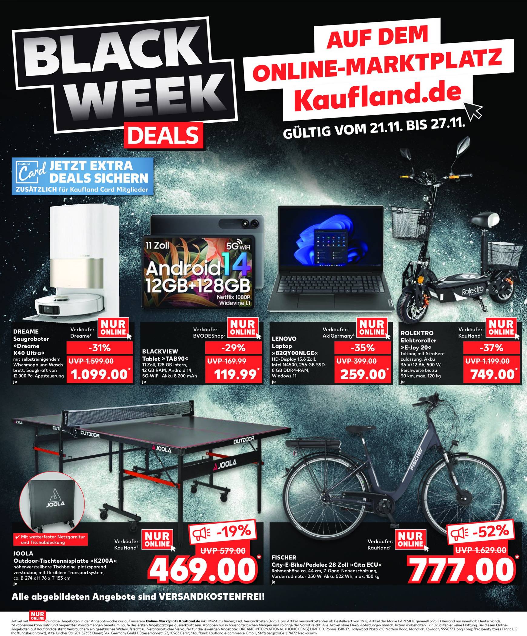 Kaufland - Black Friday-Prospekt gültig von 21.11. bis 27.11. 25