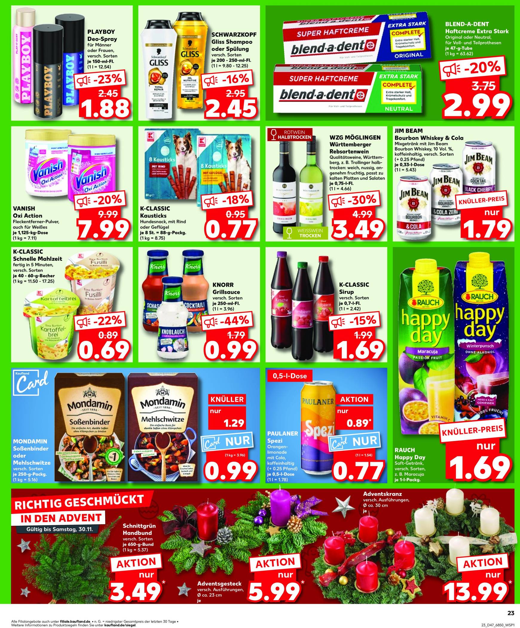 Kaufland - Black Friday-Prospekt gültig von 21.11. bis 27.11. 23