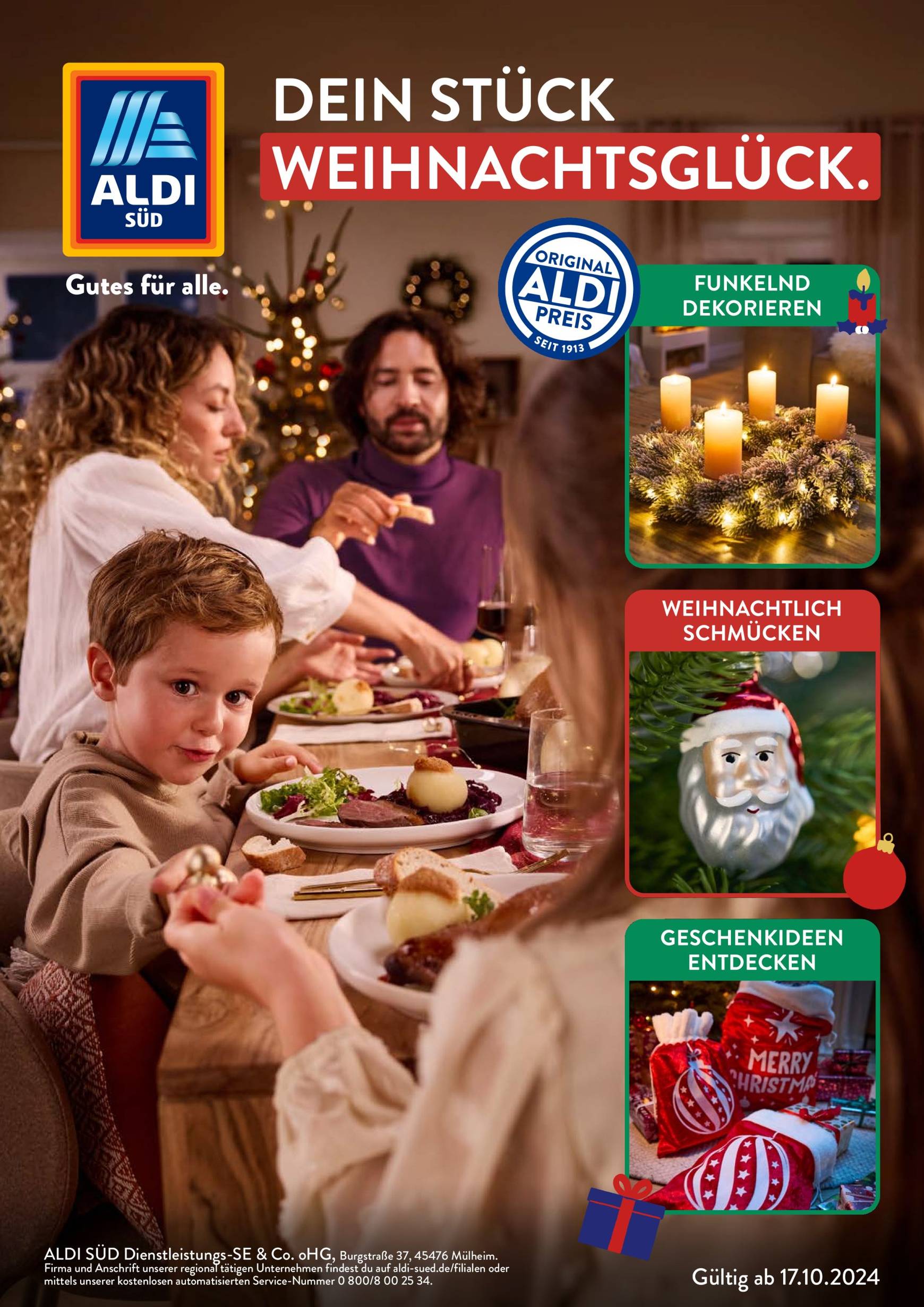 ALDI SÜD - Weihnachten-Deko-2024-Prospekt gültig von 17.10. bis 30.11.