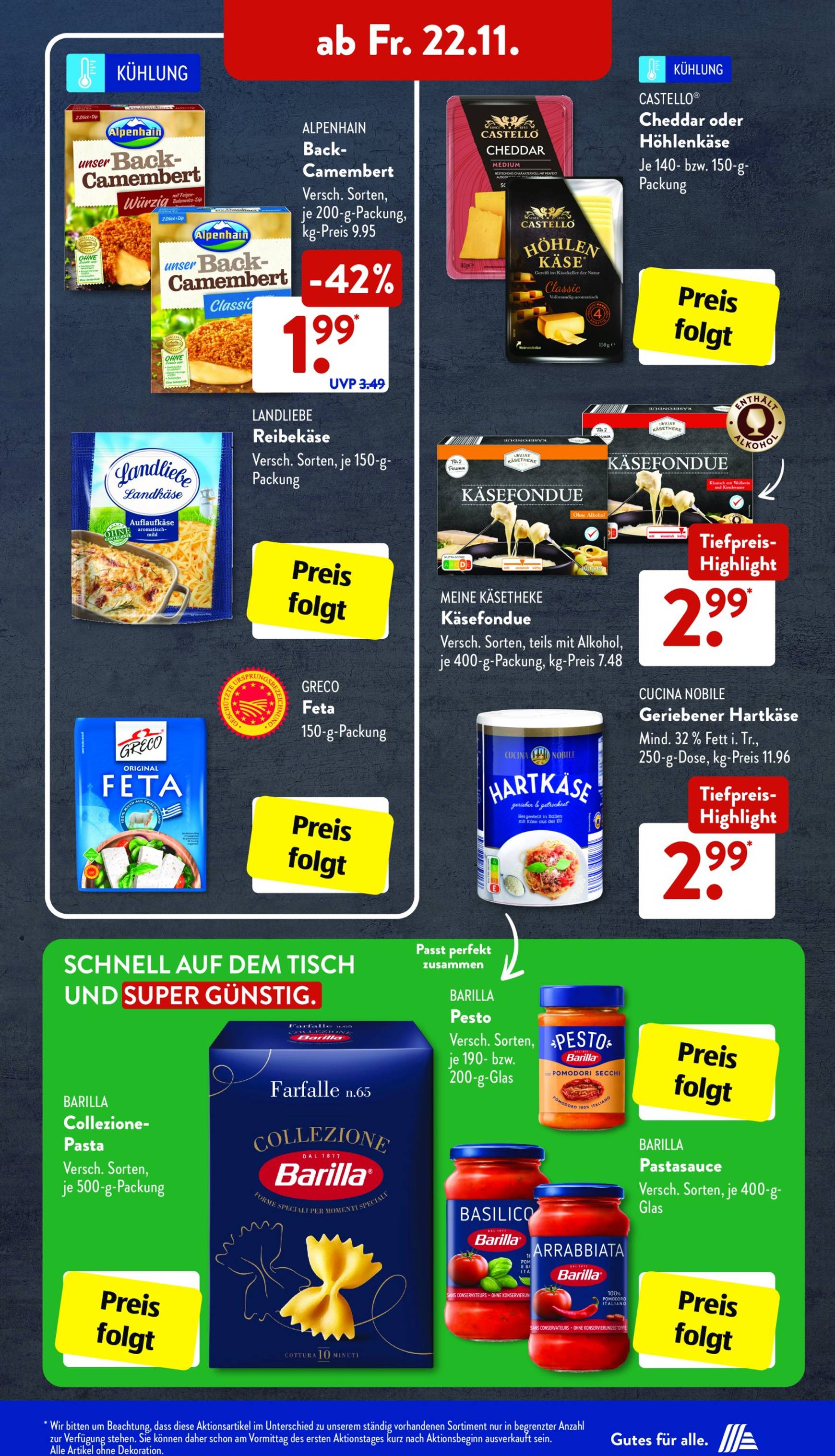 ALDI SÜD-Prospekt gültig von 18.11. bis 23.11. 21