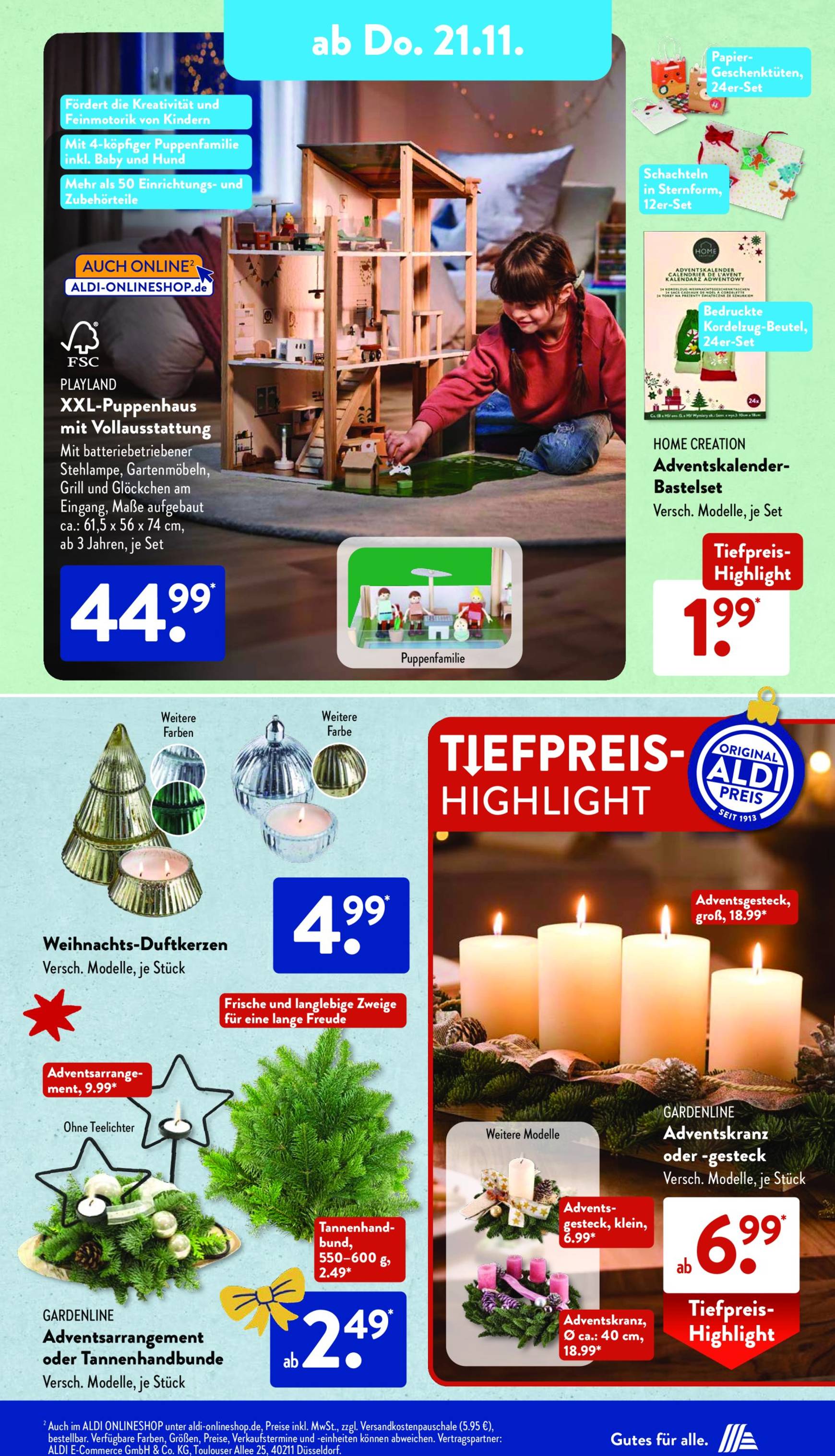 ALDI SÜD-Prospekt gültig von 18.11. bis 23.11. 15