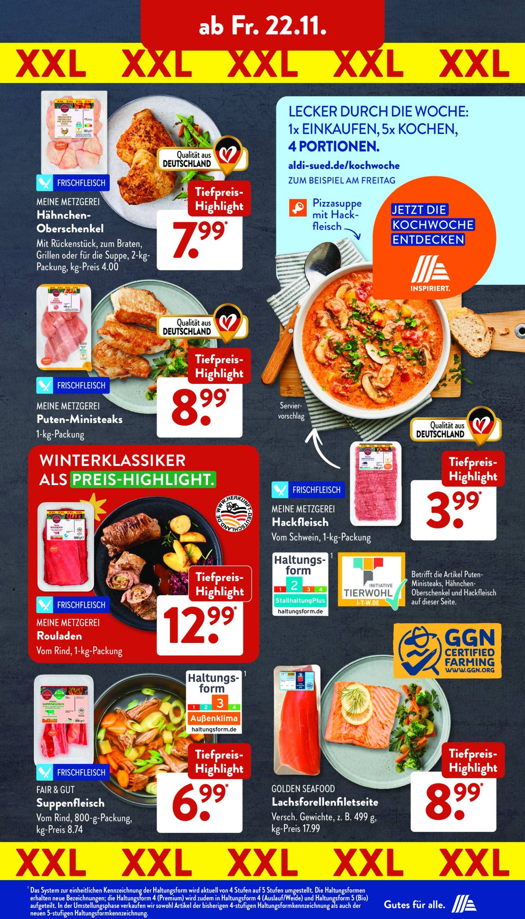 ALDI SÜD-Prospekt gültig von 18.11. bis 23.11. 23