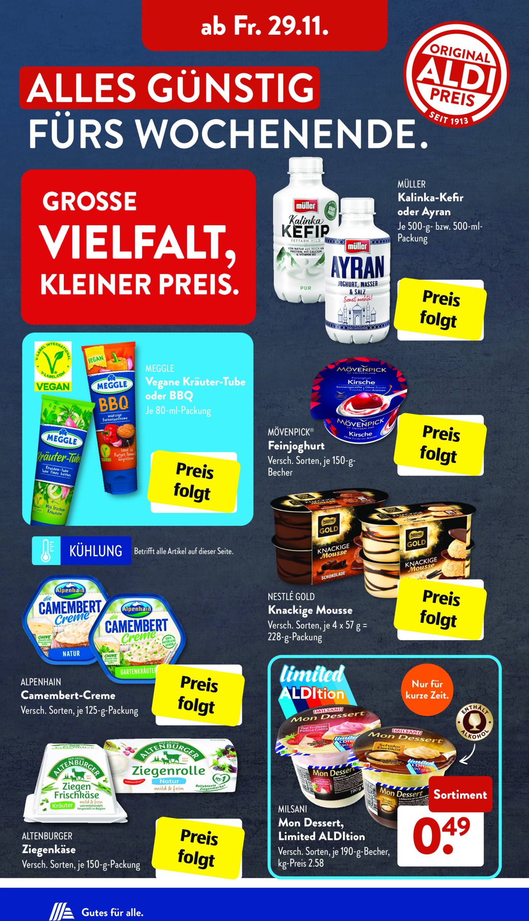 ALDI SÜD-Prospekt gültig von 25.11. bis 30.11. 21