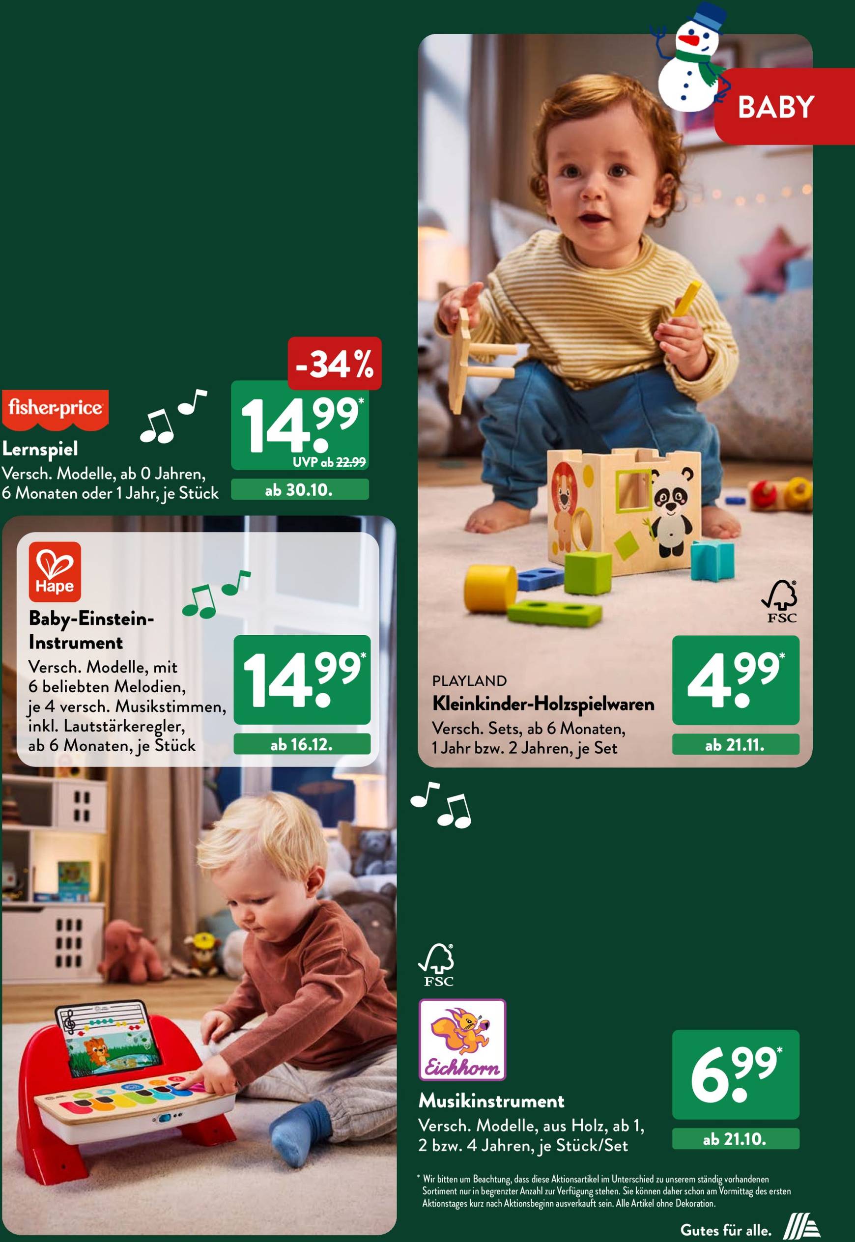 ALDI SÜD - Weihnachten Spielzeug 2024-Prospekt gültig von 21.10. bis 31.12. 14