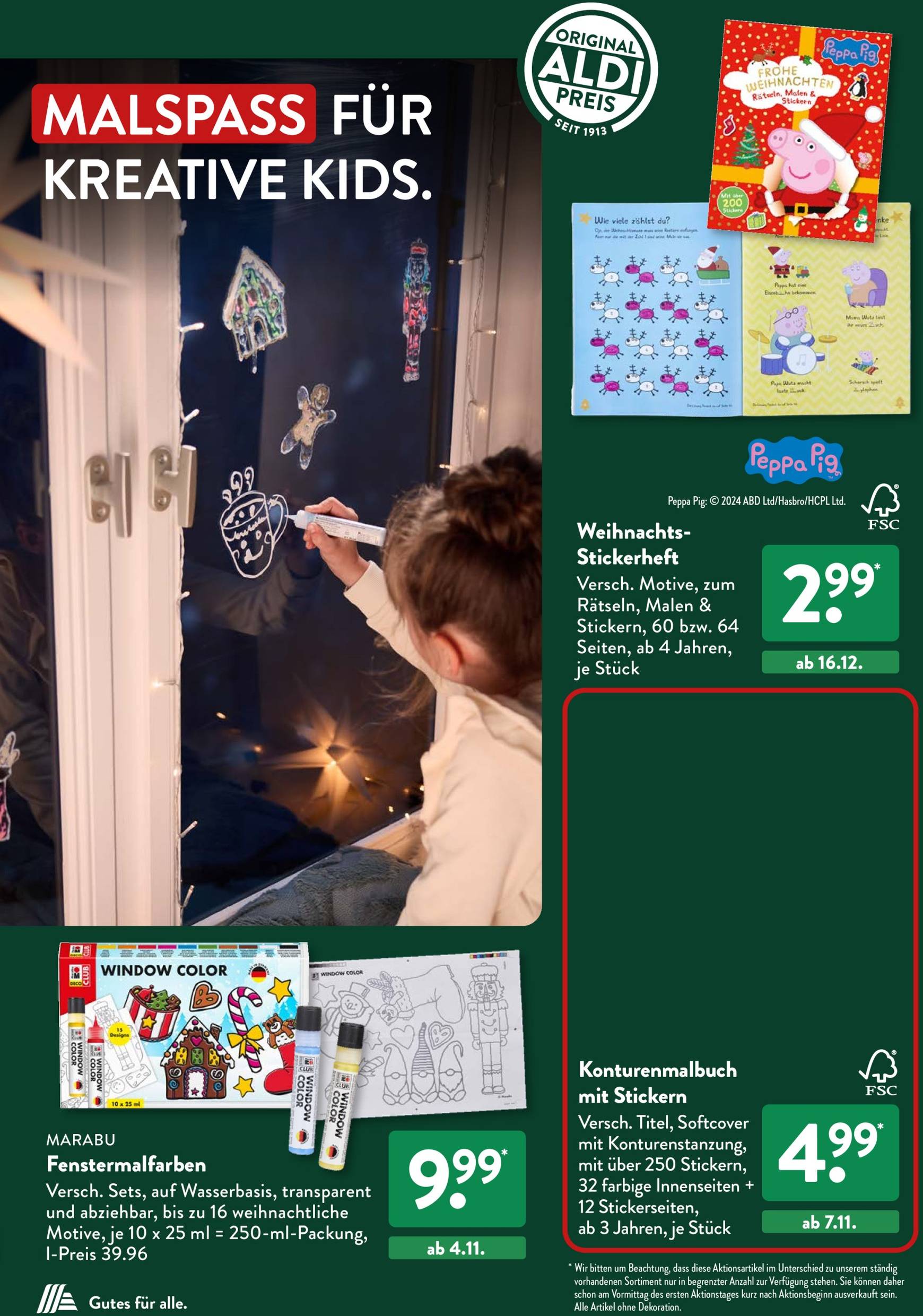 ALDI SÜD - Weihnachten Spielzeug 2024-Prospekt gültig von 21.10. bis 31.12. 23