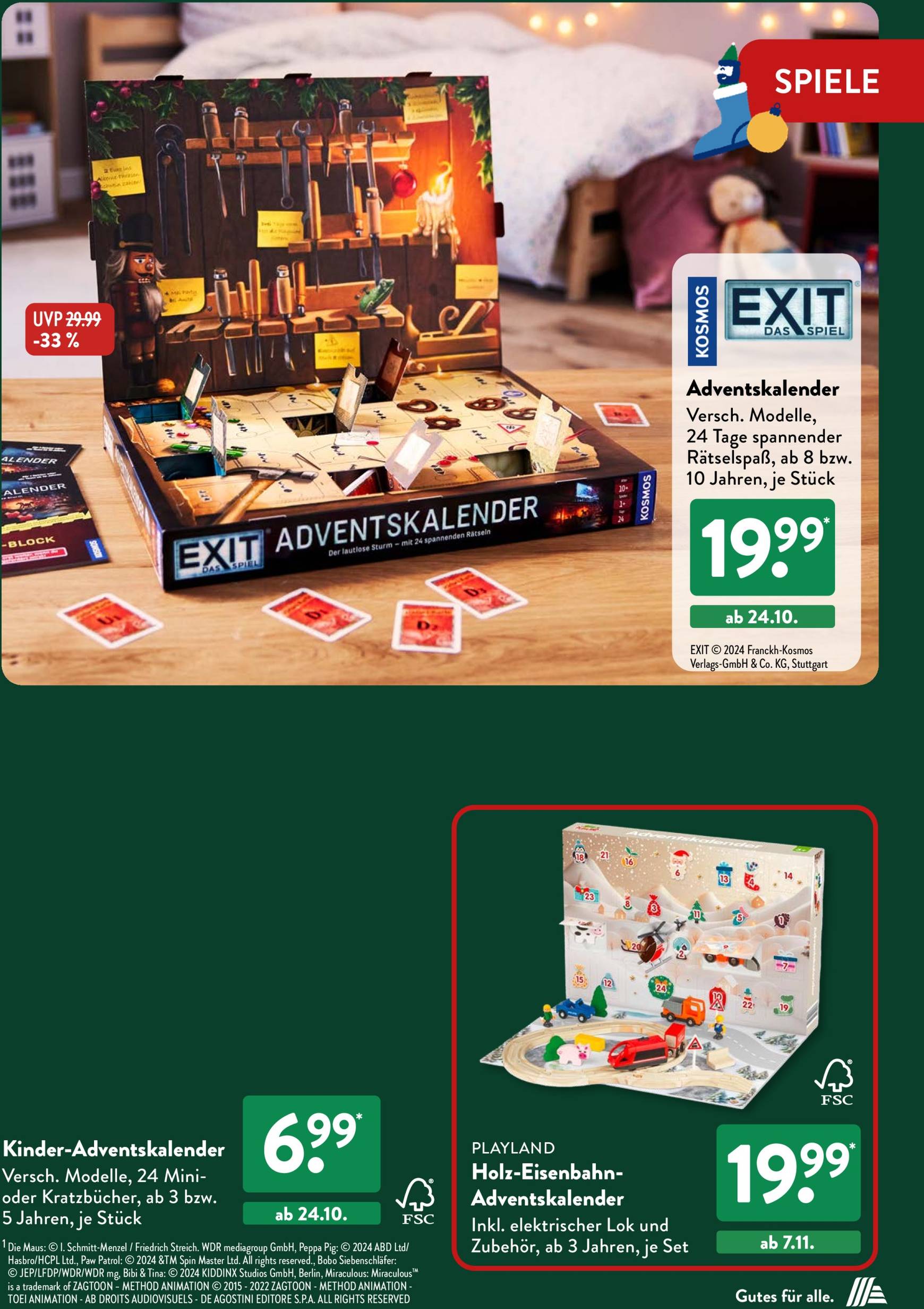 ALDI SÜD - Weihnachten Spielzeug 2024-Prospekt gültig von 21.10. bis 31.12. 4