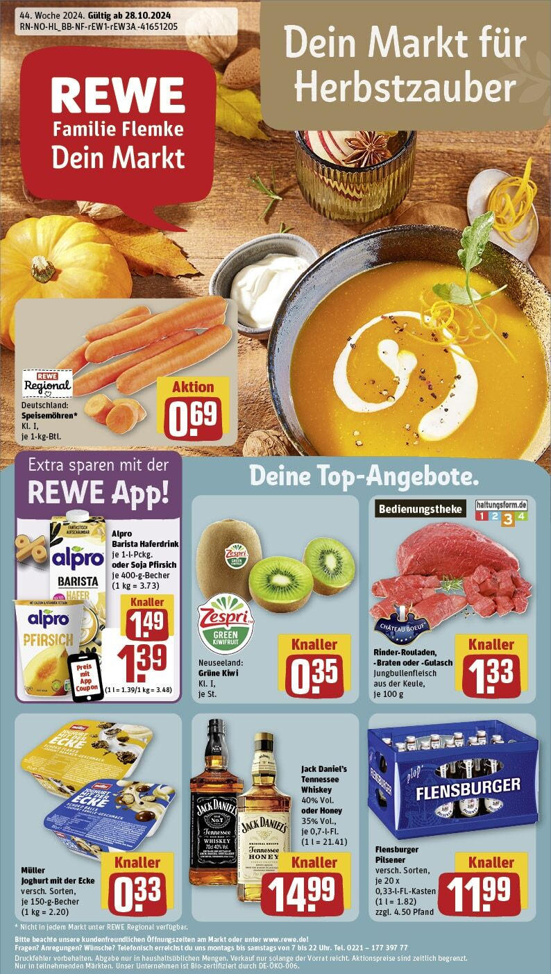 Rewe - Barmstedt, Marktstraße 2 28.10.2024 - 02.11.2024