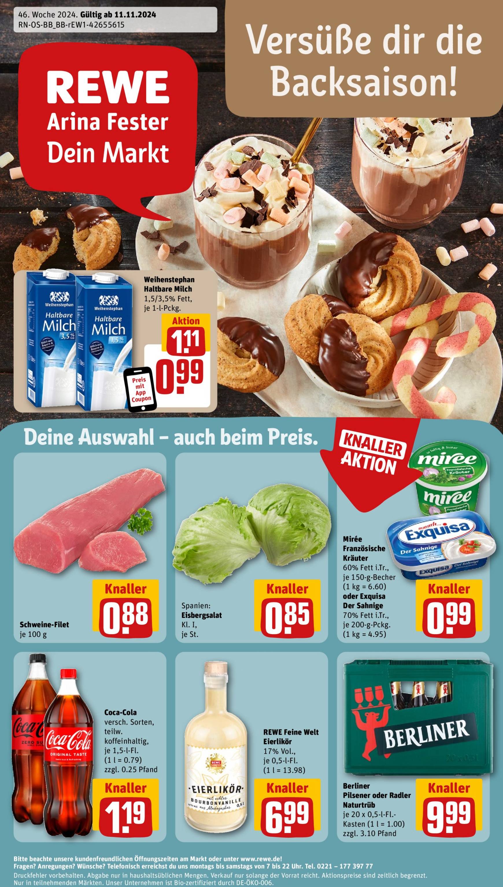 Rewe-Prospekt gültig von 11.11. bis 16.11.