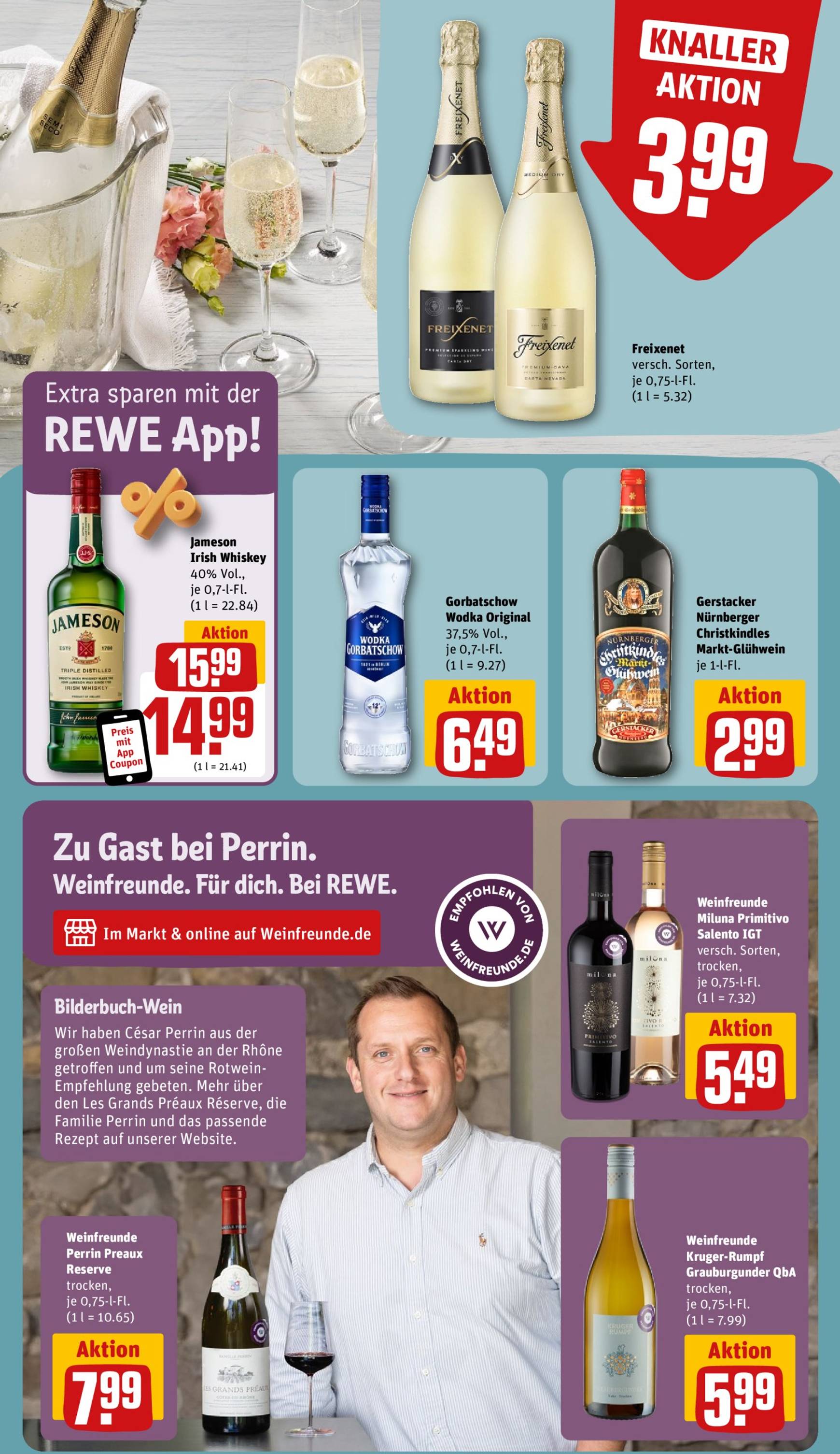 Rewe-Prospekt gültig von 18.11. bis 23.11. 19