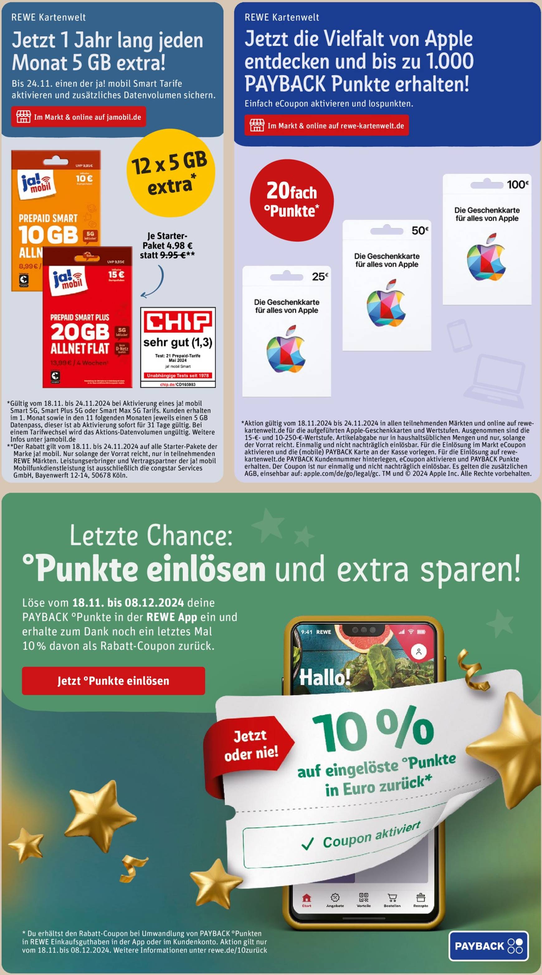 Rewe-Prospekt gültig von 18.11. bis 23.11. 17