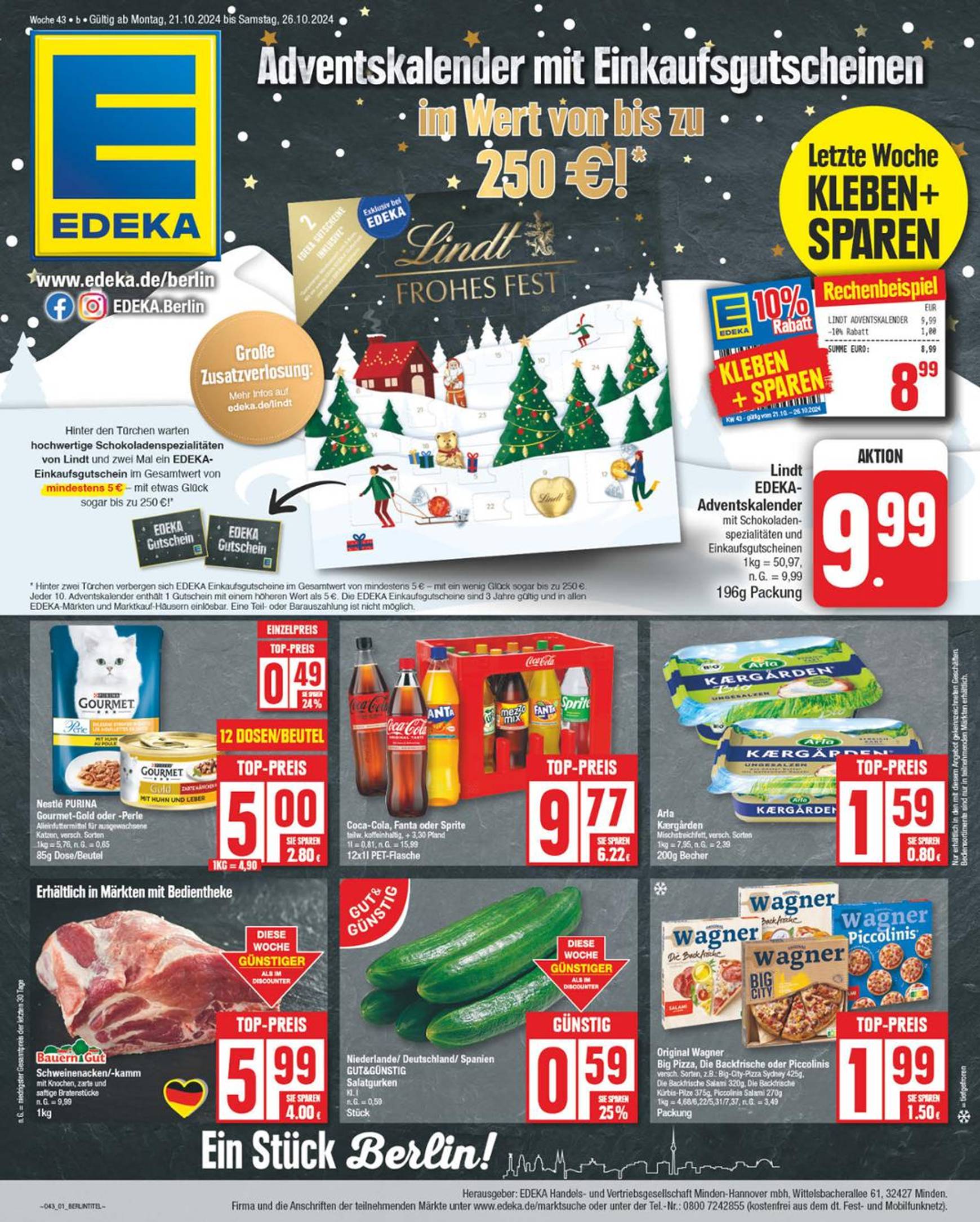 Edeka-Prospekt gültig von 21.10. bis 26.10.