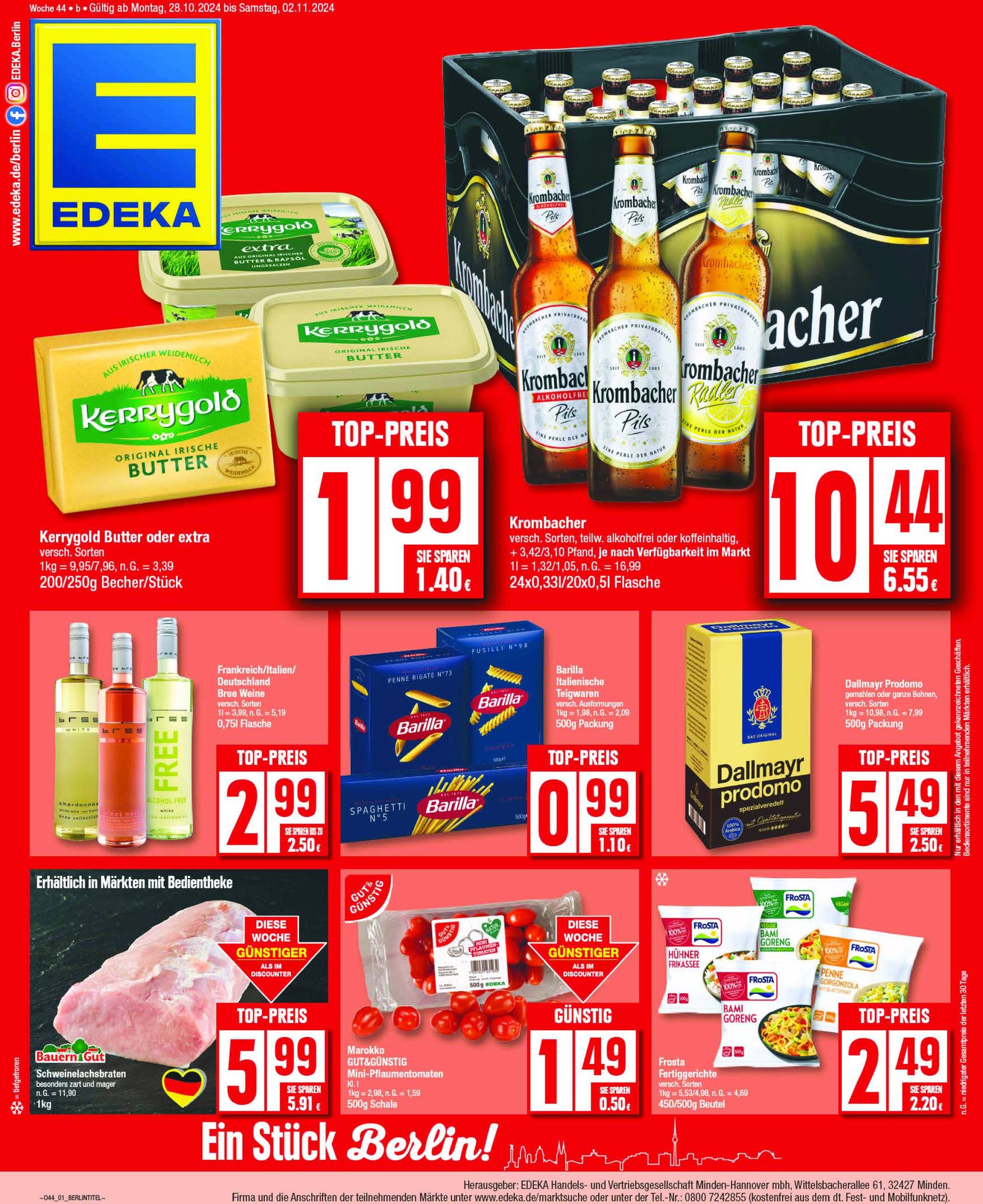 Edeka-Prospekt gültig von 28.10. bis 02.11.