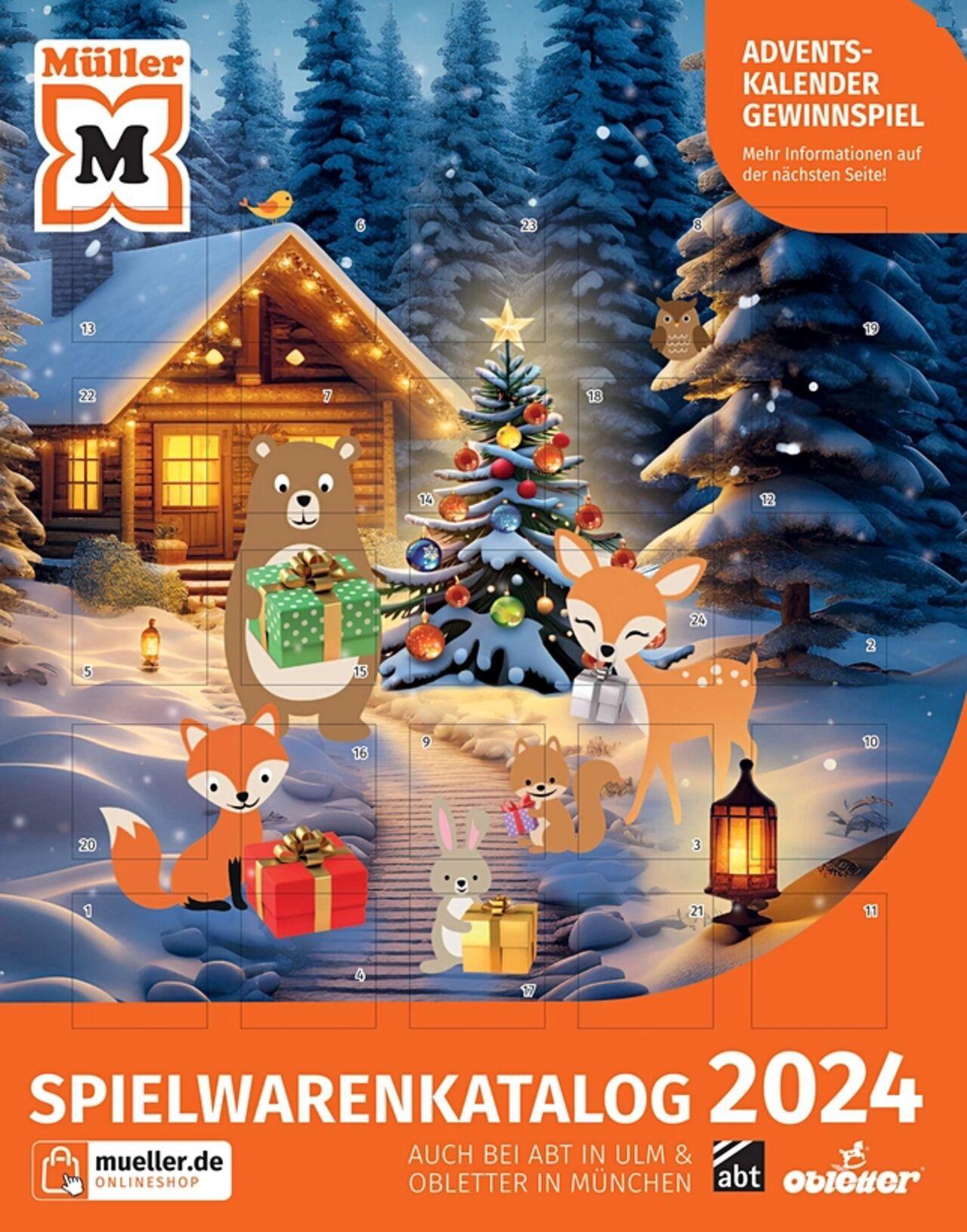 Müller Spielwarenkatalog 28.10.2024 - 31.12.2024