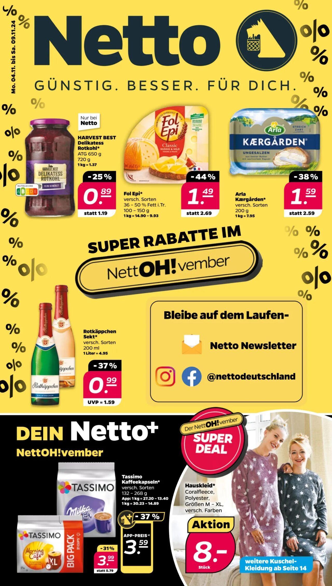 Netto Prospekt ab 04.11.2024 - 09.11.2024