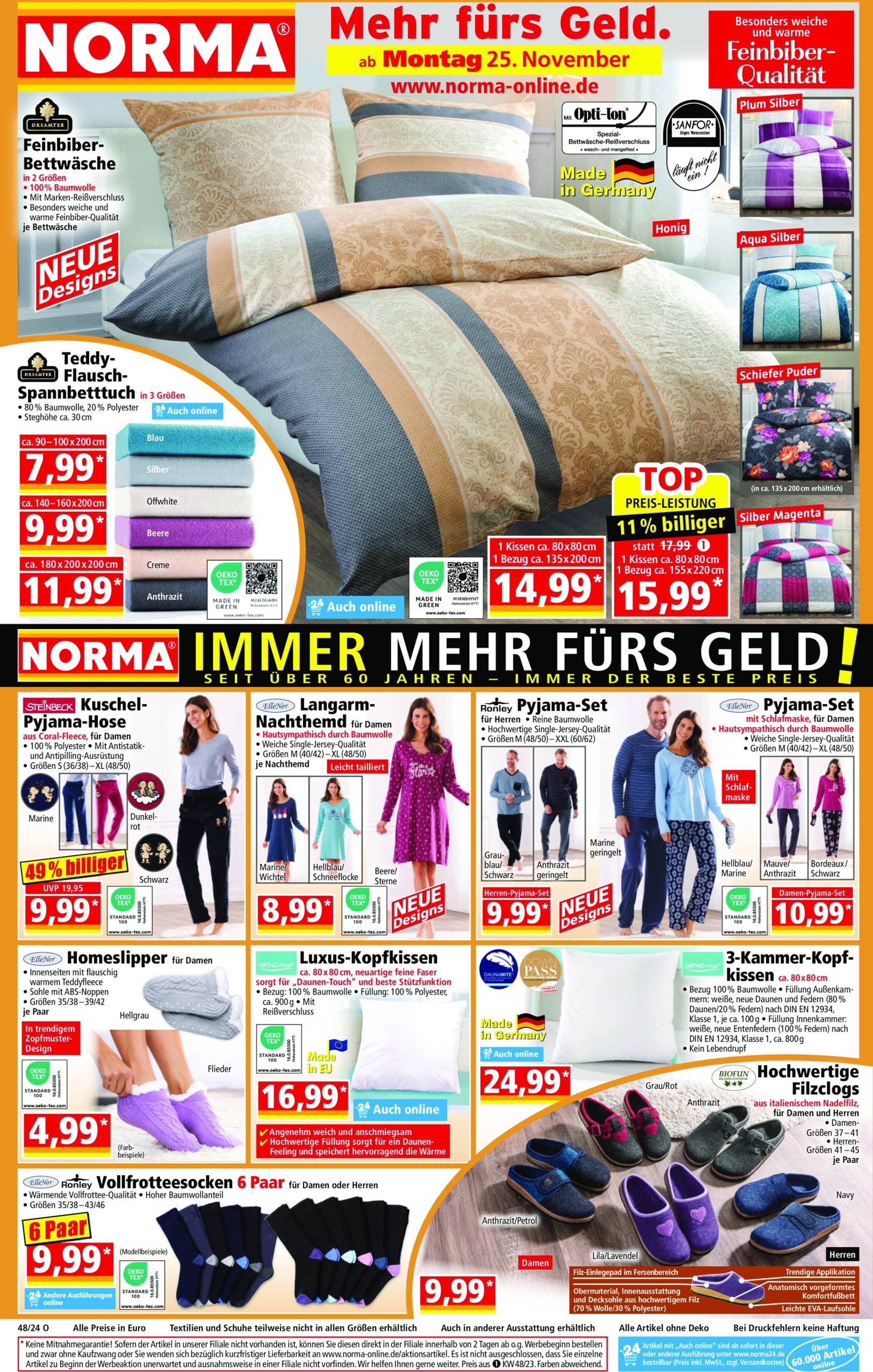 Norma - Black Weekend-Prospekt gültig von 25.11. bis 30.11.