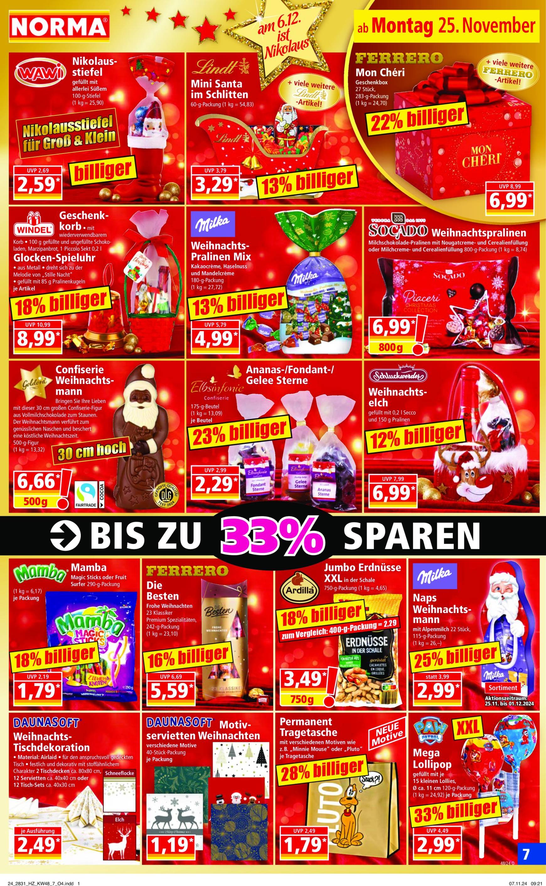 Norma - Black Weekend-Prospekt gültig von 25.11. bis 30.11. 7