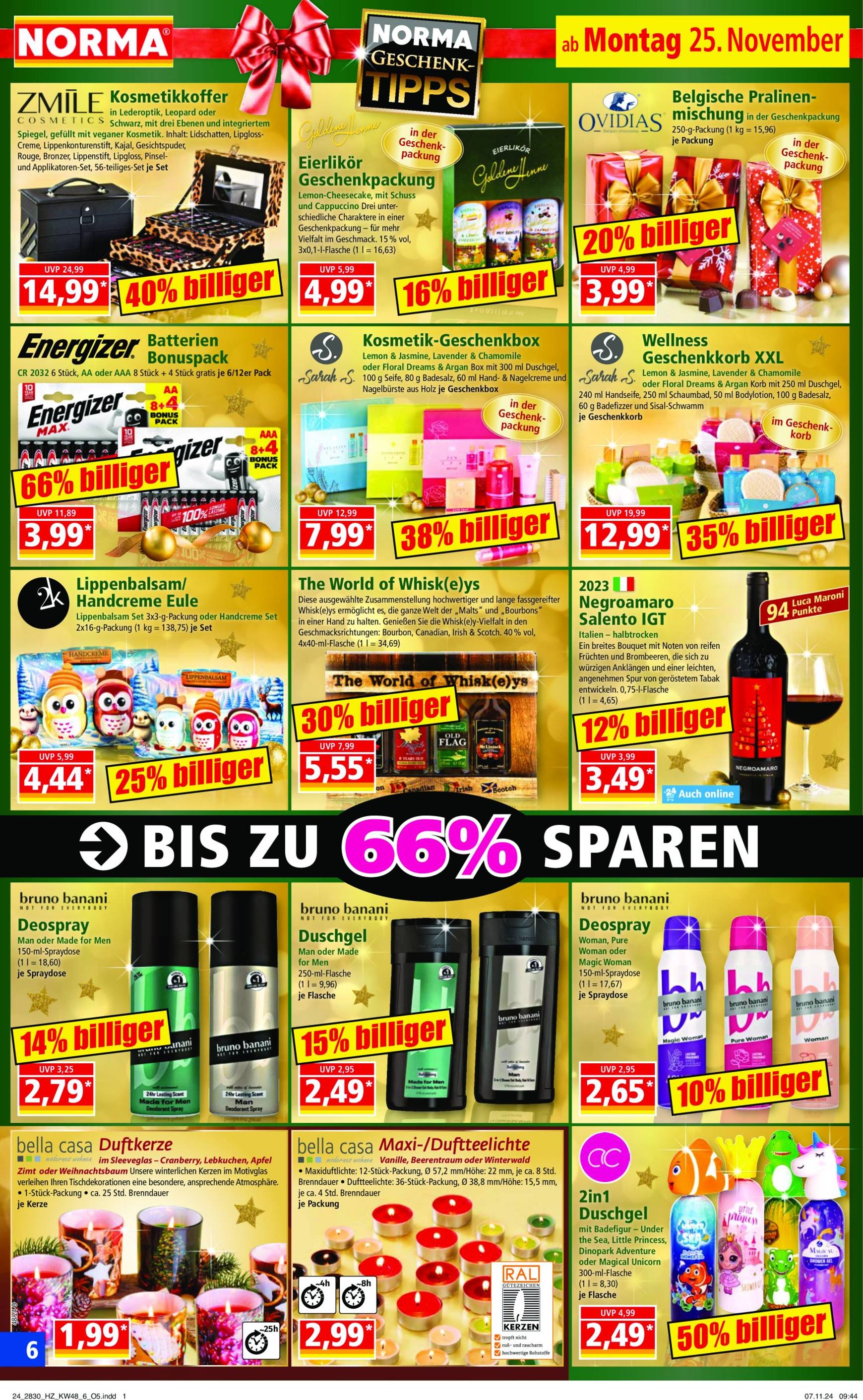 Norma - Black Weekend-Prospekt gültig von 25.11. bis 30.11. 6