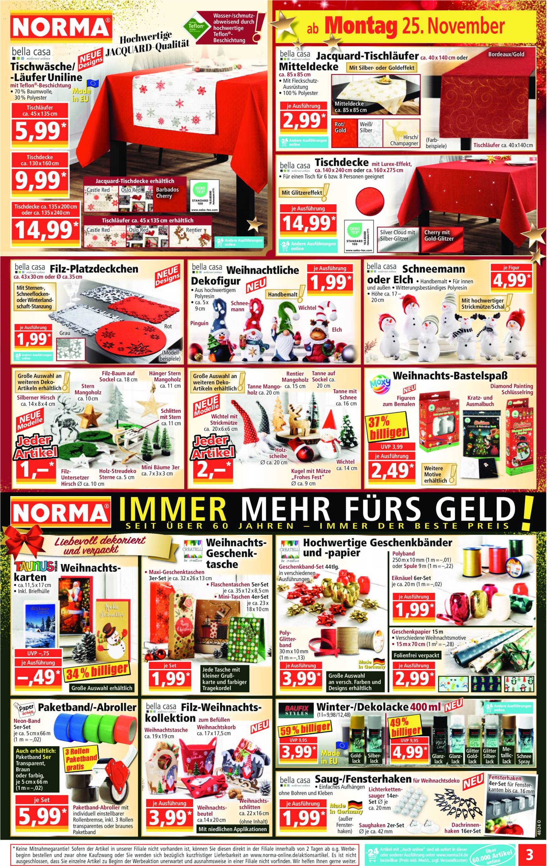 Norma - Black Weekend-Prospekt gültig von 25.11. bis 30.11. 3