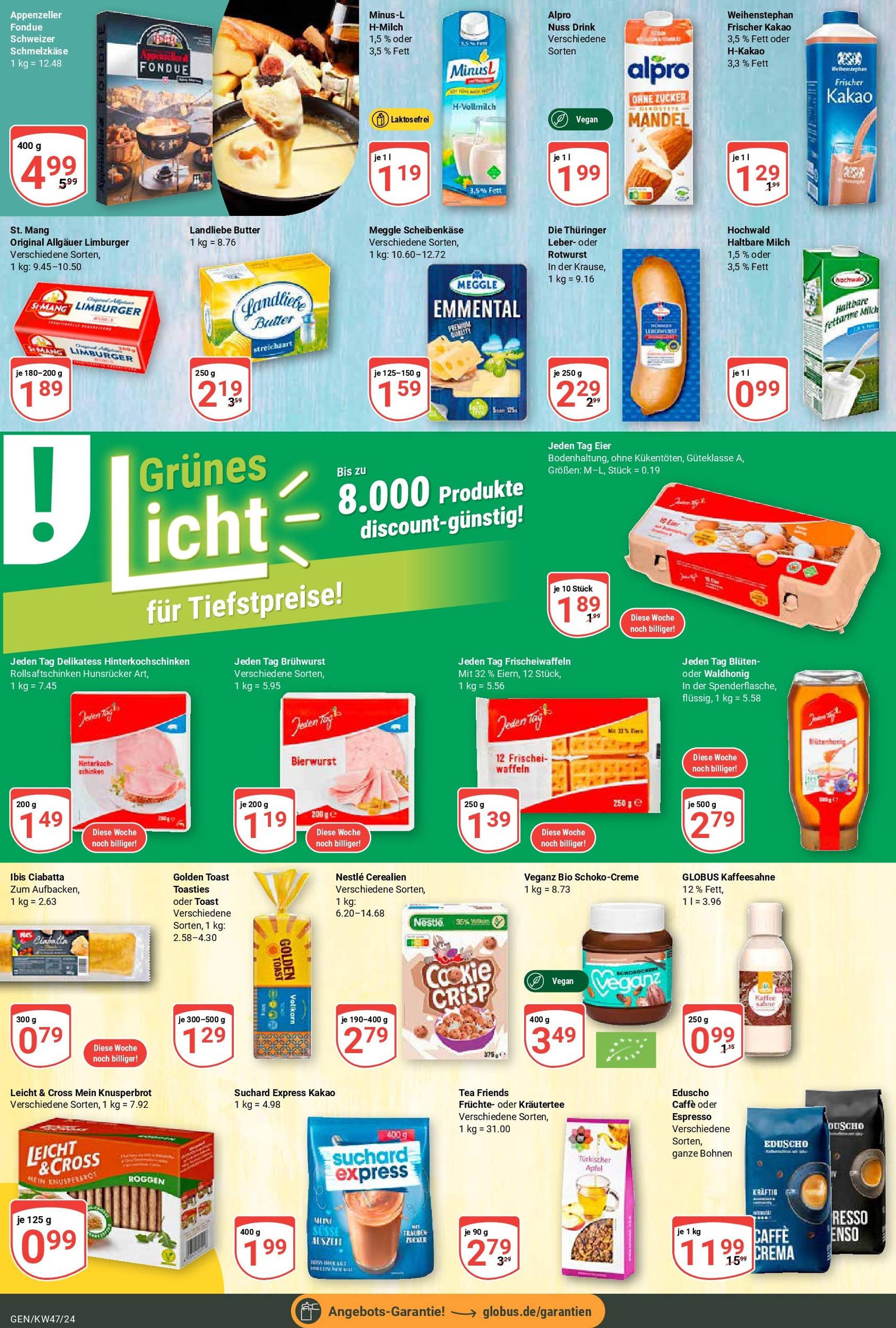 Globus - Gensingen-Prospekt gültig von 18.11. bis 23.11. 10