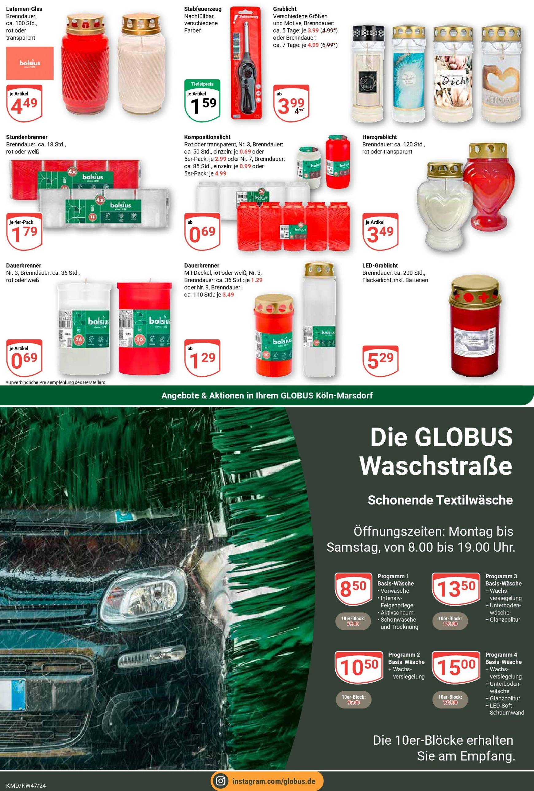 Globus - Köln-Marsdorf-Prospekt gültig von 18.11. bis 23.11. 21