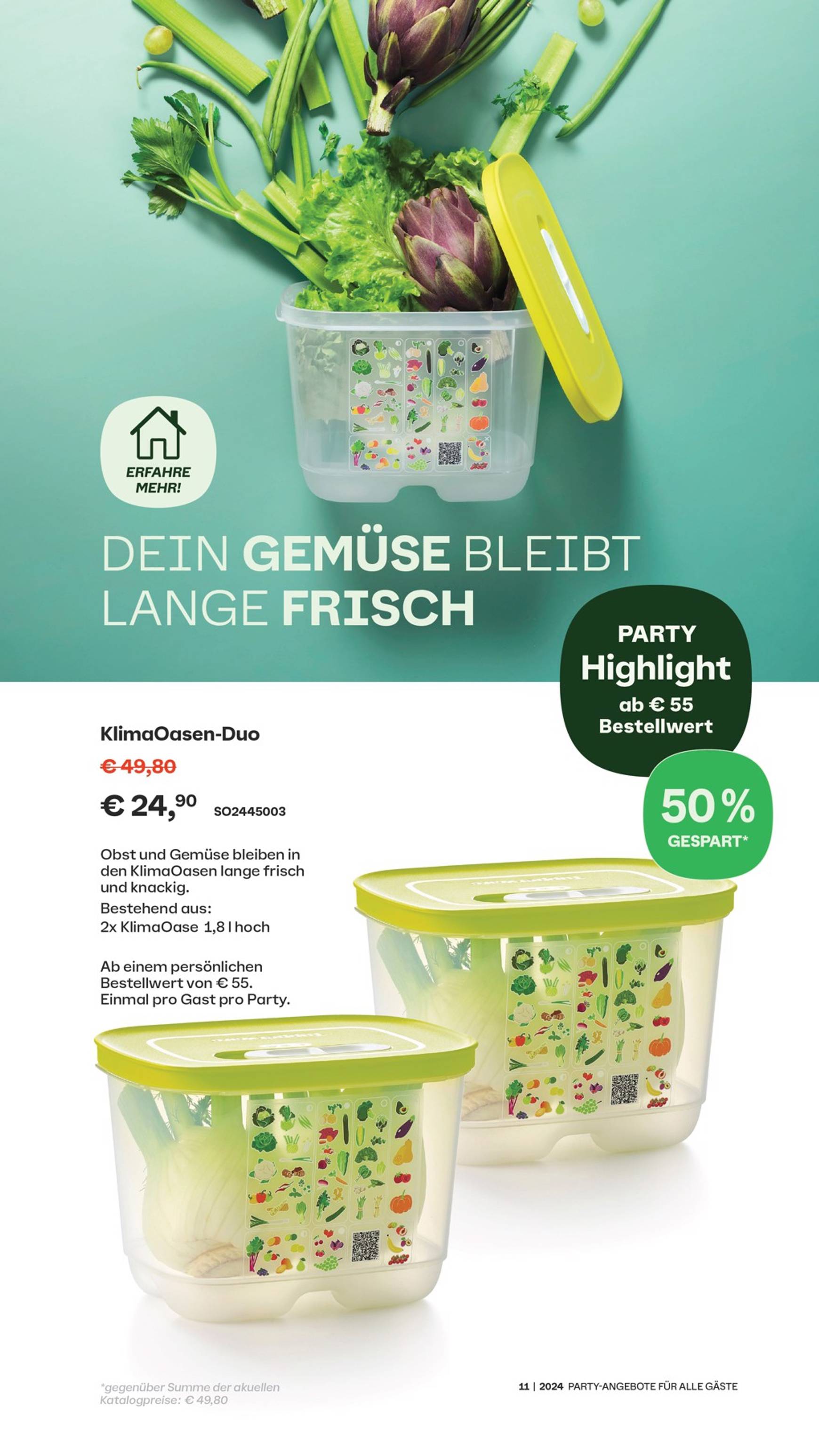 Tupperware-Prospekt gültig von 04.11. bis 01.12. 11