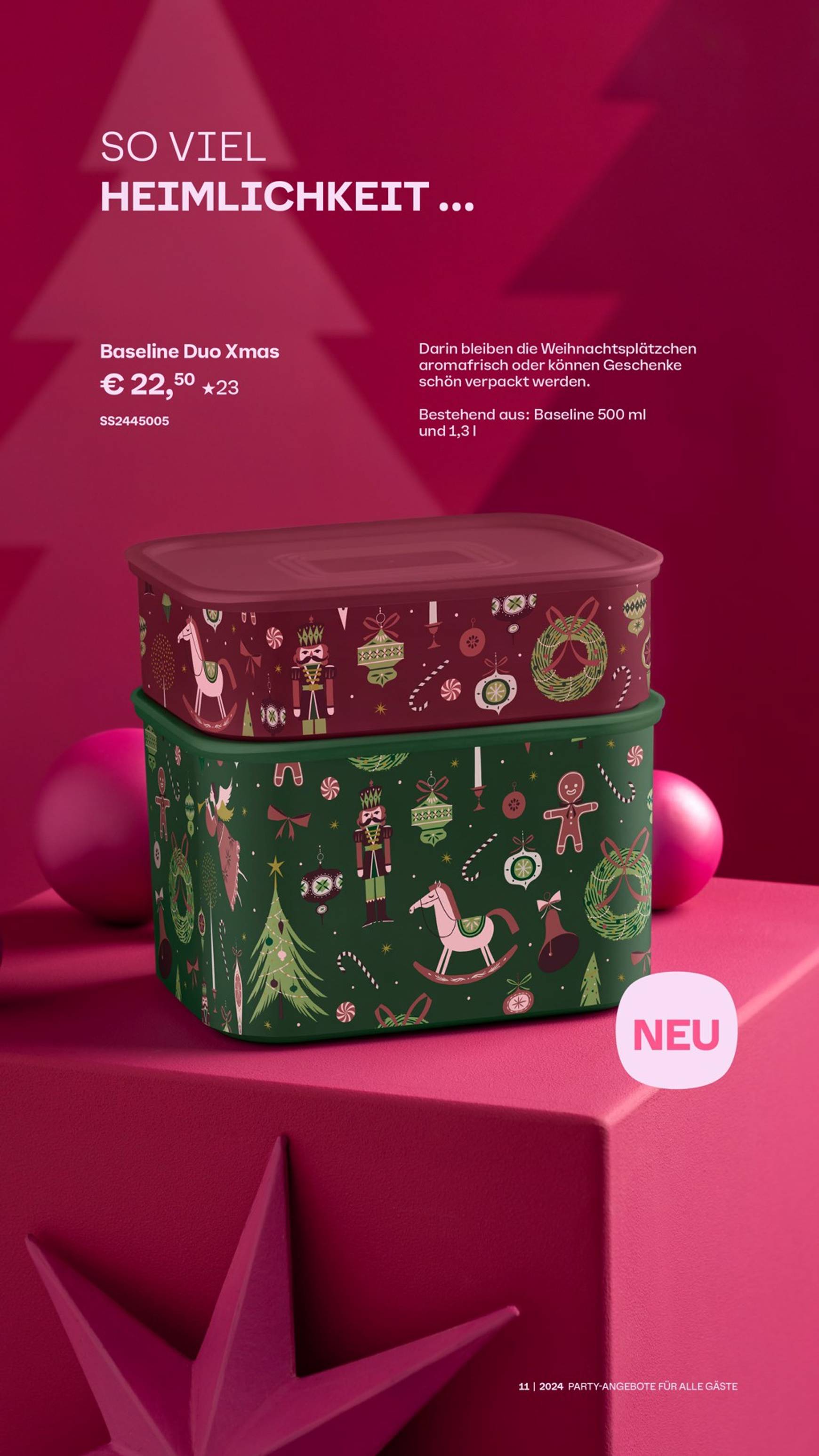 Tupperware-Prospekt gültig von 04.11. bis 01.12. 7