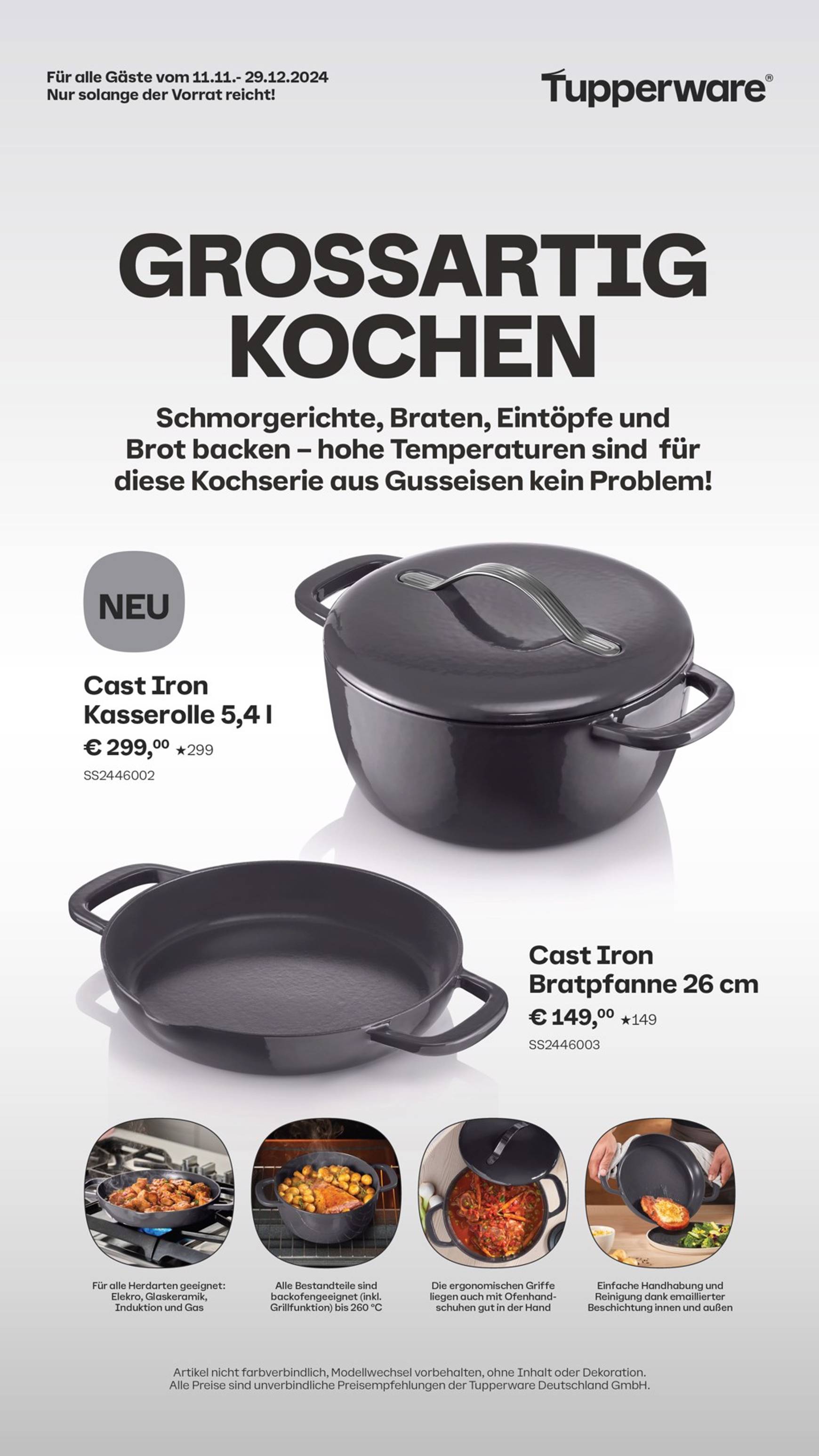 Tupperware-Prospekt gültig von 11.11. bis 29.12.